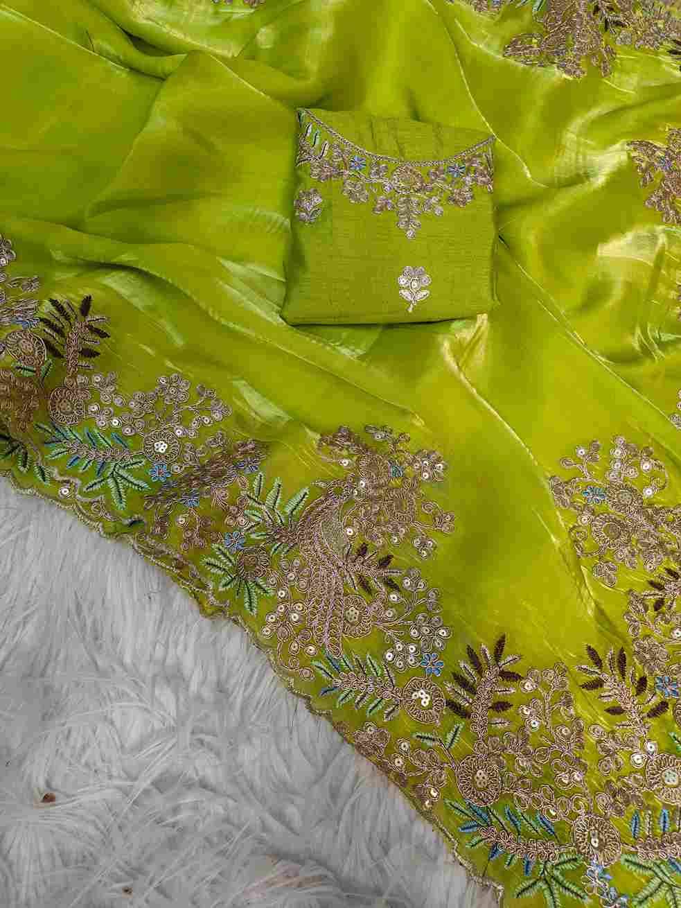 Rafta By Fashid Wholesale 01 To 05 Series Indian Traditional Wear Collection Beautiful Stylish Fancy Colorful Party Wear & Occasional Wear Pure Jimmy Choo Silk Sarees At Wholesale Price