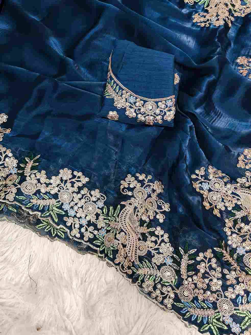 Rafta By Fashid Wholesale 01 To 05 Series Indian Traditional Wear Collection Beautiful Stylish Fancy Colorful Party Wear & Occasional Wear Pure Jimmy Choo Silk Sarees At Wholesale Price