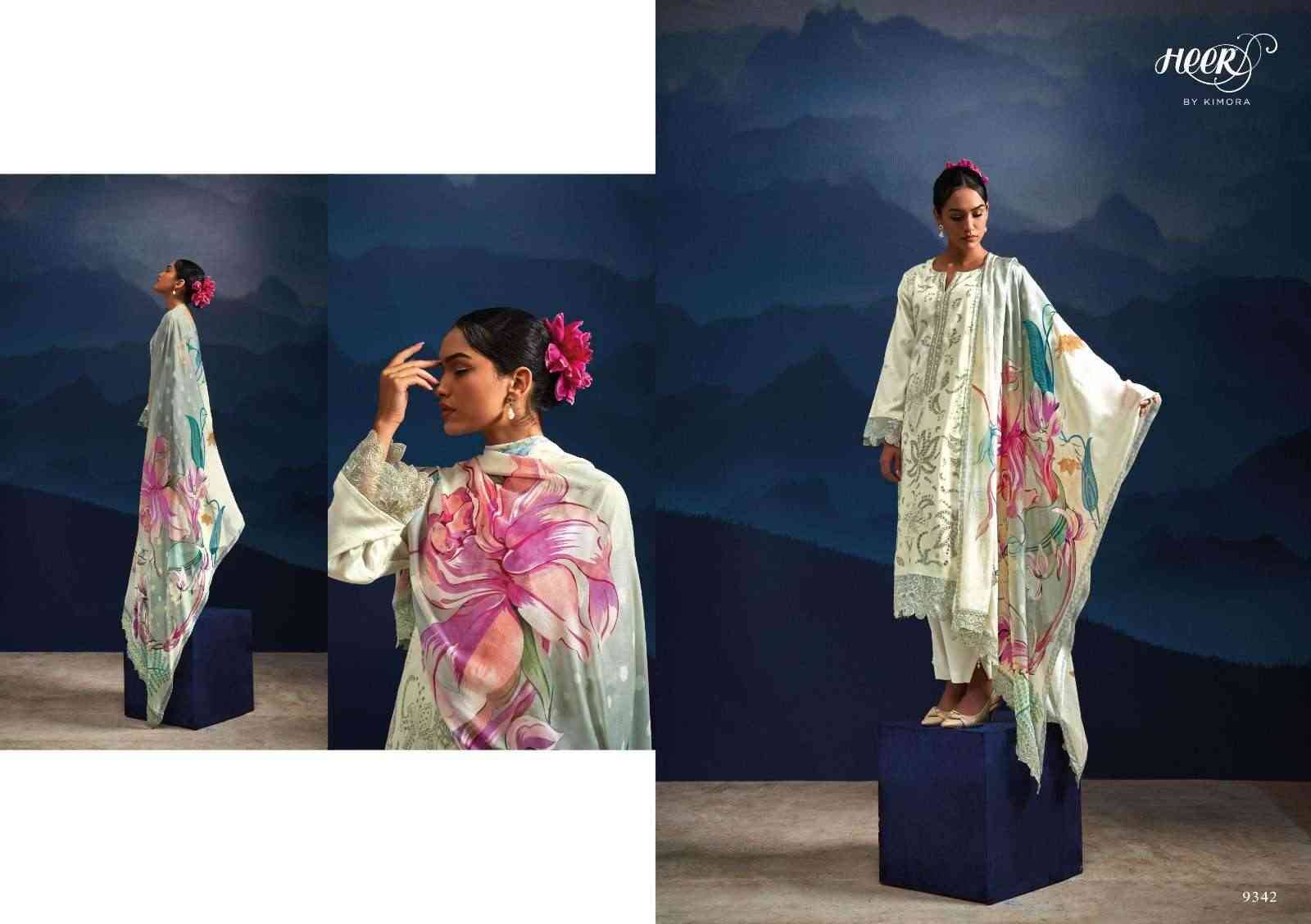 Vaadi By Kimora Fashion 9341 To 9346 Series Beautiful Suits Colorful Stylish Fancy Casual Wear & Ethnic Wear Pure Cotton Satin Print Dresses At Wholesale Price