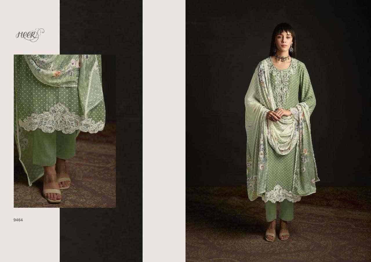 Love By Kimora Fashion 9461 To 9466 Series Beautiful Suits Colorful Stylish Fancy Casual Wear & Ethnic Wear Pure Muslin Print Dresses At Wholesale Price