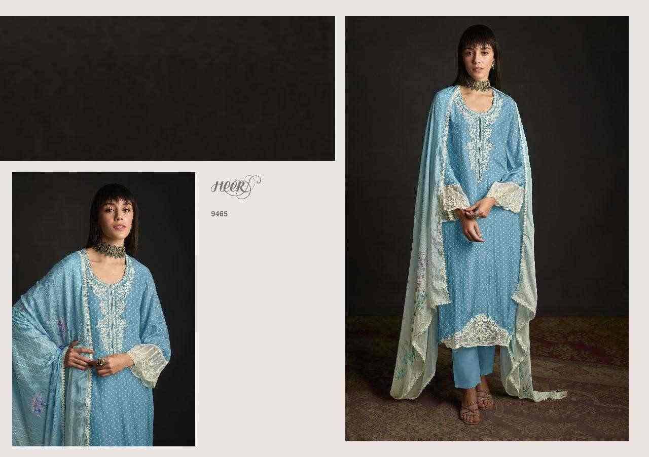 Love By Kimora Fashion 9461 To 9466 Series Beautiful Suits Colorful Stylish Fancy Casual Wear & Ethnic Wear Pure Muslin Print Dresses At Wholesale Price