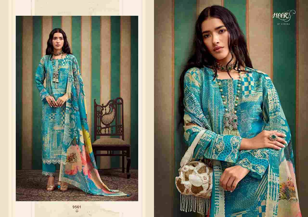 Norah By Kimora Fashion 9561 To 9566 Series Designer Festive Suits Collection Beautiful Stylish Fancy Colorful Party Wear & Occasional Wear Pure Muslin Dresses At Wholesale Price