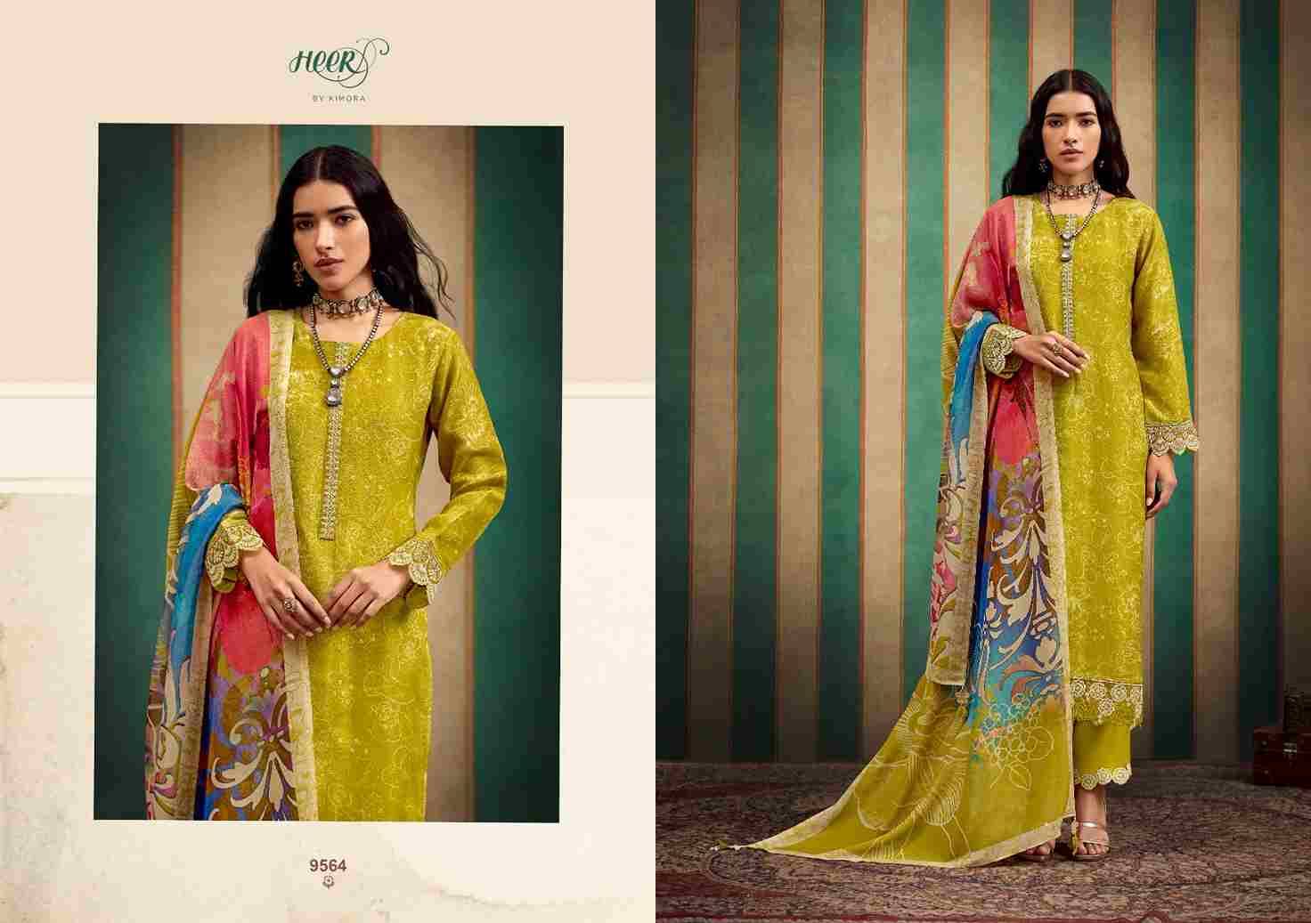 Norah By Kimora Fashion 9561 To 9566 Series Designer Festive Suits Collection Beautiful Stylish Fancy Colorful Party Wear & Occasional Wear Pure Muslin Dresses At Wholesale Price