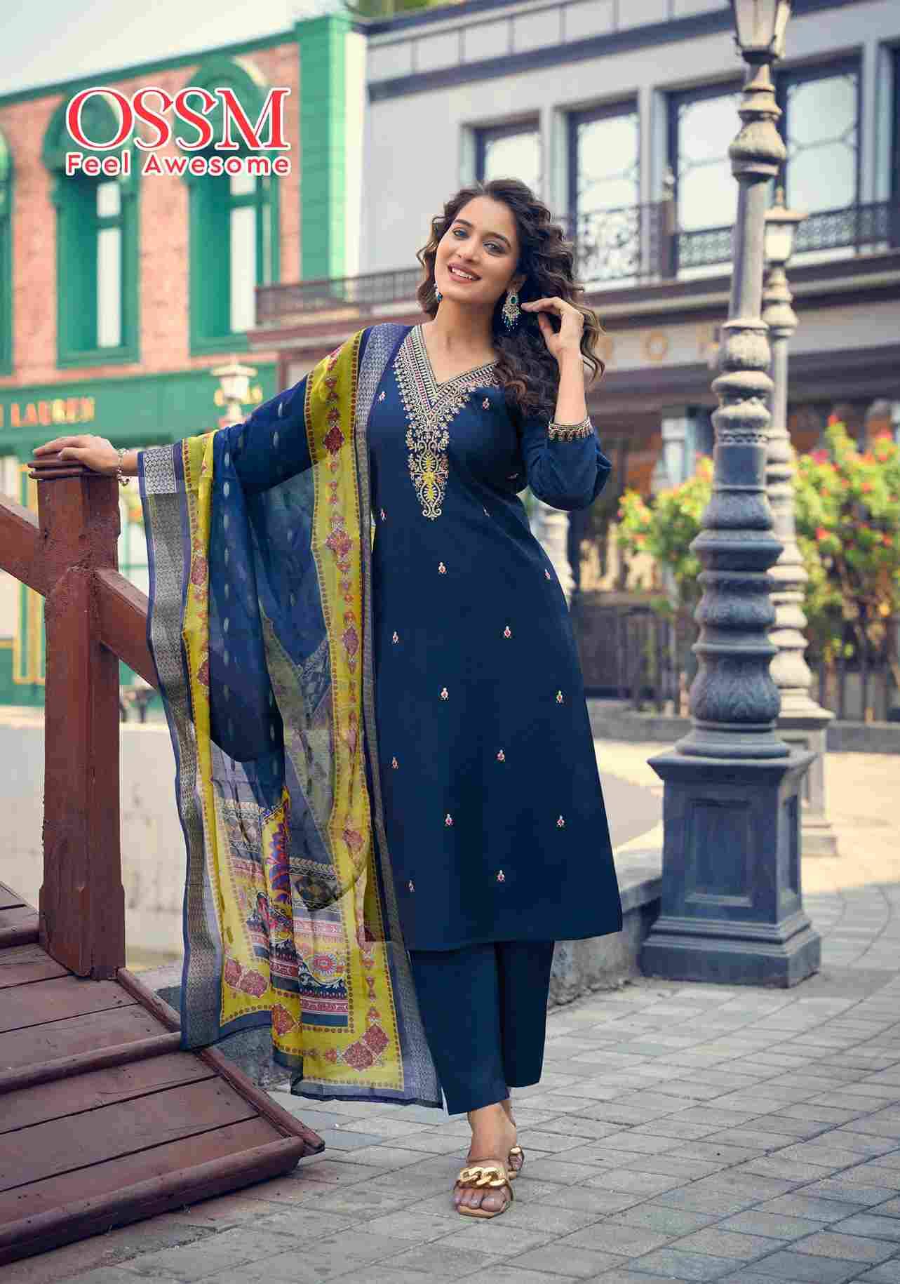 Nusrat Vol-2 By Ossm 2001 To 2006 Series Beautiful Stylish Festive Suits Fancy Colorful Casual Wear & Ethnic Wear & Ready To Wear Pure Viscose Silk Dresses At Wholesale Price