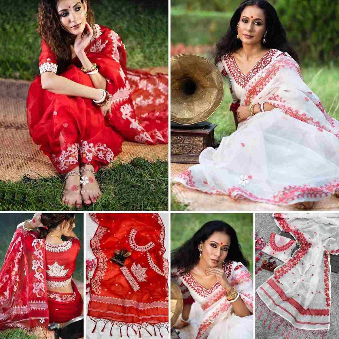 Mishi By Fashid Wholesale 01 To 02 Series Indian Traditional Wear Collection Beautiful Stylish Fancy Colorful Party Wear & Occasional Wear Heavy Soft Organza Silk Sarees At Wholesale Price