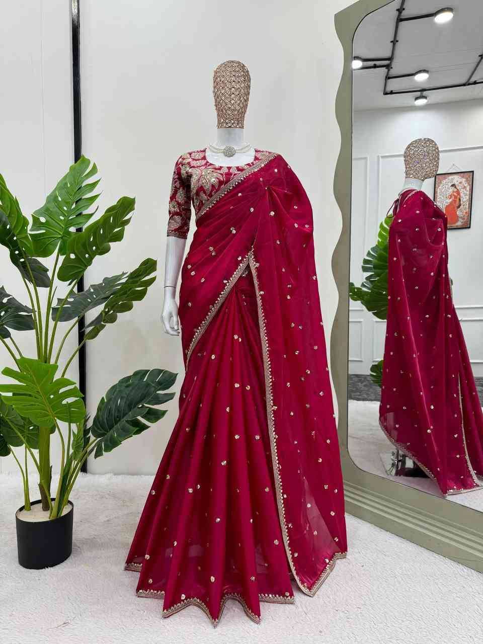 Mital Vol-2 By Fashid Wholesale 01 To 06 Series Indian Traditional Wear Collection Beautiful Stylish Fancy Colorful Party Wear & Occasional Wear Jimmy Choo Silk Embroidered Sarees At Wholesale Price