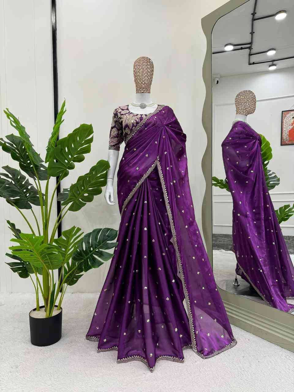 Mital Vol-2 By Fashid Wholesale 01 To 06 Series Indian Traditional Wear Collection Beautiful Stylish Fancy Colorful Party Wear & Occasional Wear Jimmy Choo Silk Embroidered Sarees At Wholesale Price