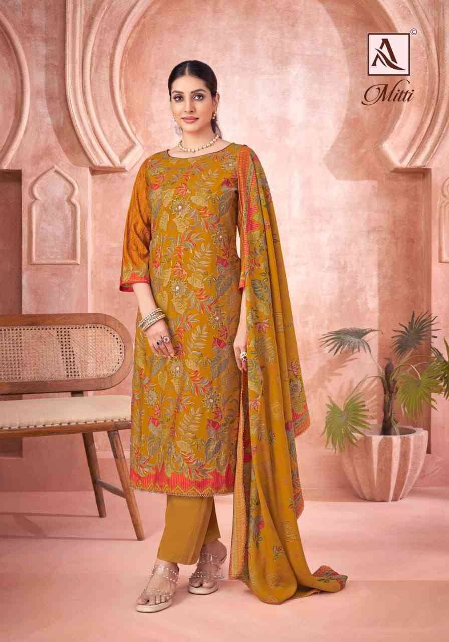 Mitti By Alok Suit 1856-001 To 1856-006 Series Beautiful Festive Suits Colorful Stylish Fancy Casual Wear & Ethnic Wear Pure Modal Dresses At Wholesale Price