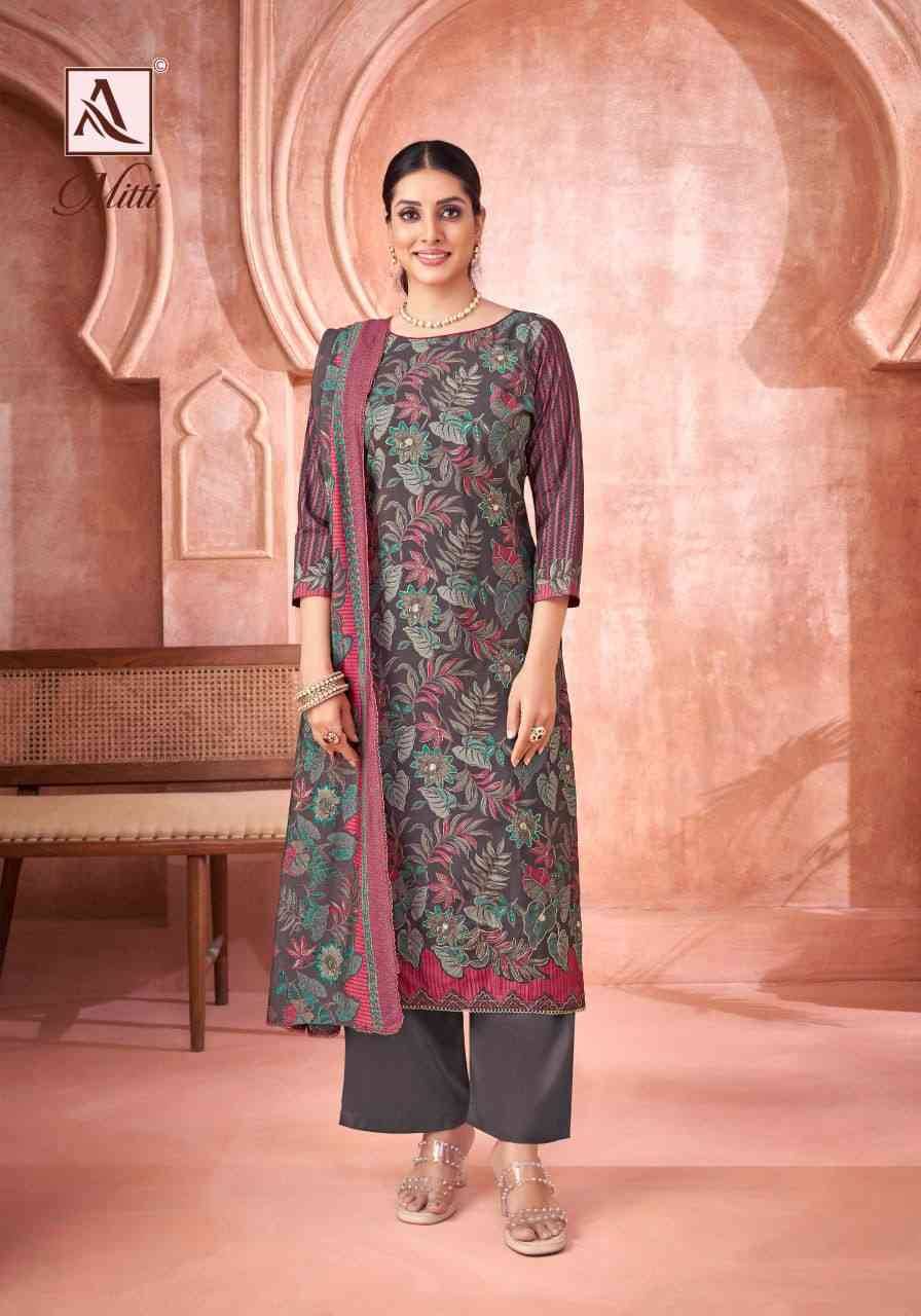 Mitti By Alok Suit 1856-001 To 1856-006 Series Beautiful Festive Suits Colorful Stylish Fancy Casual Wear & Ethnic Wear Pure Modal Dresses At Wholesale Price