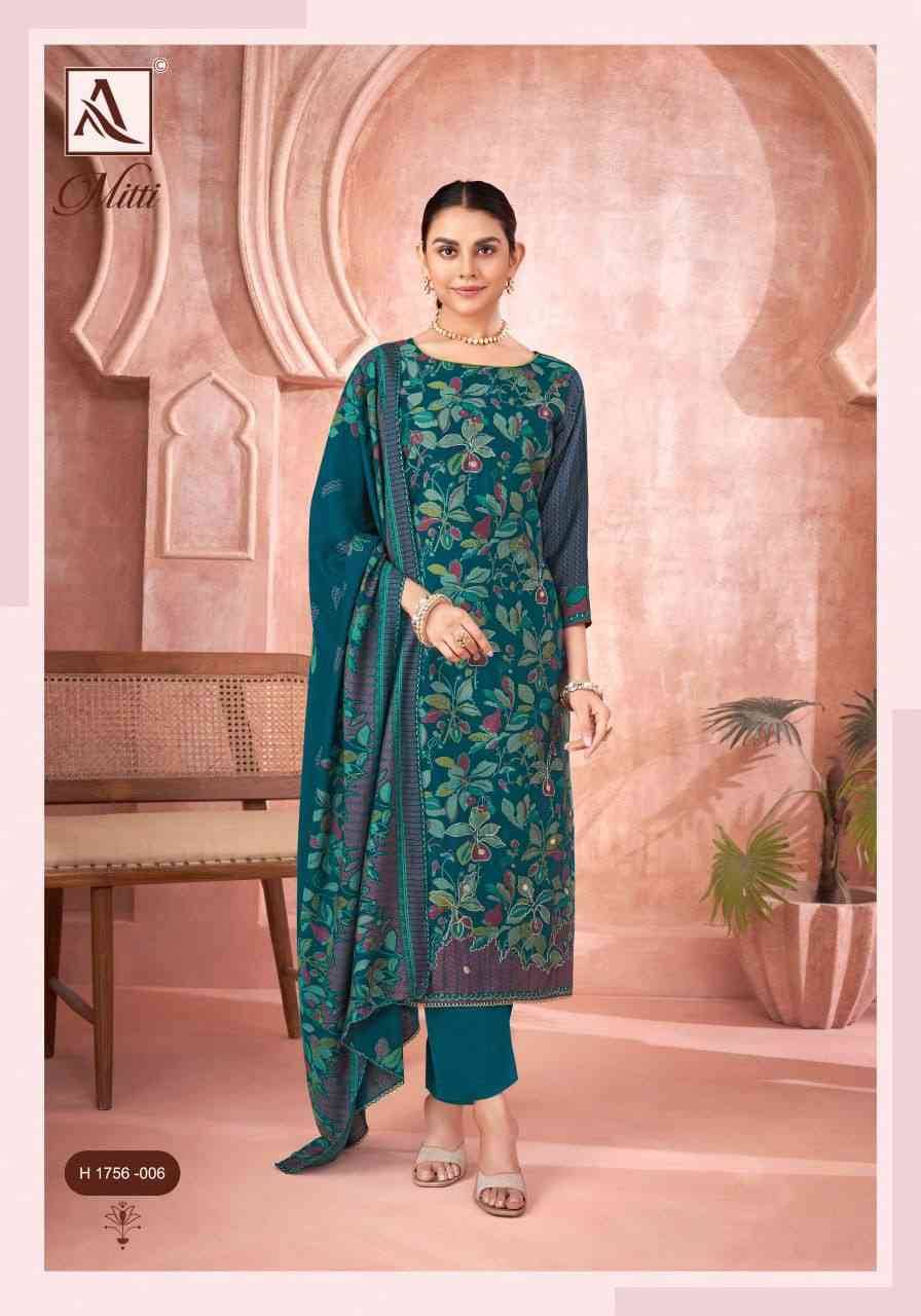 Mitti By Alok Suit 1856-001 To 1856-006 Series Beautiful Festive Suits Colorful Stylish Fancy Casual Wear & Ethnic Wear Pure Modal Dresses At Wholesale Price