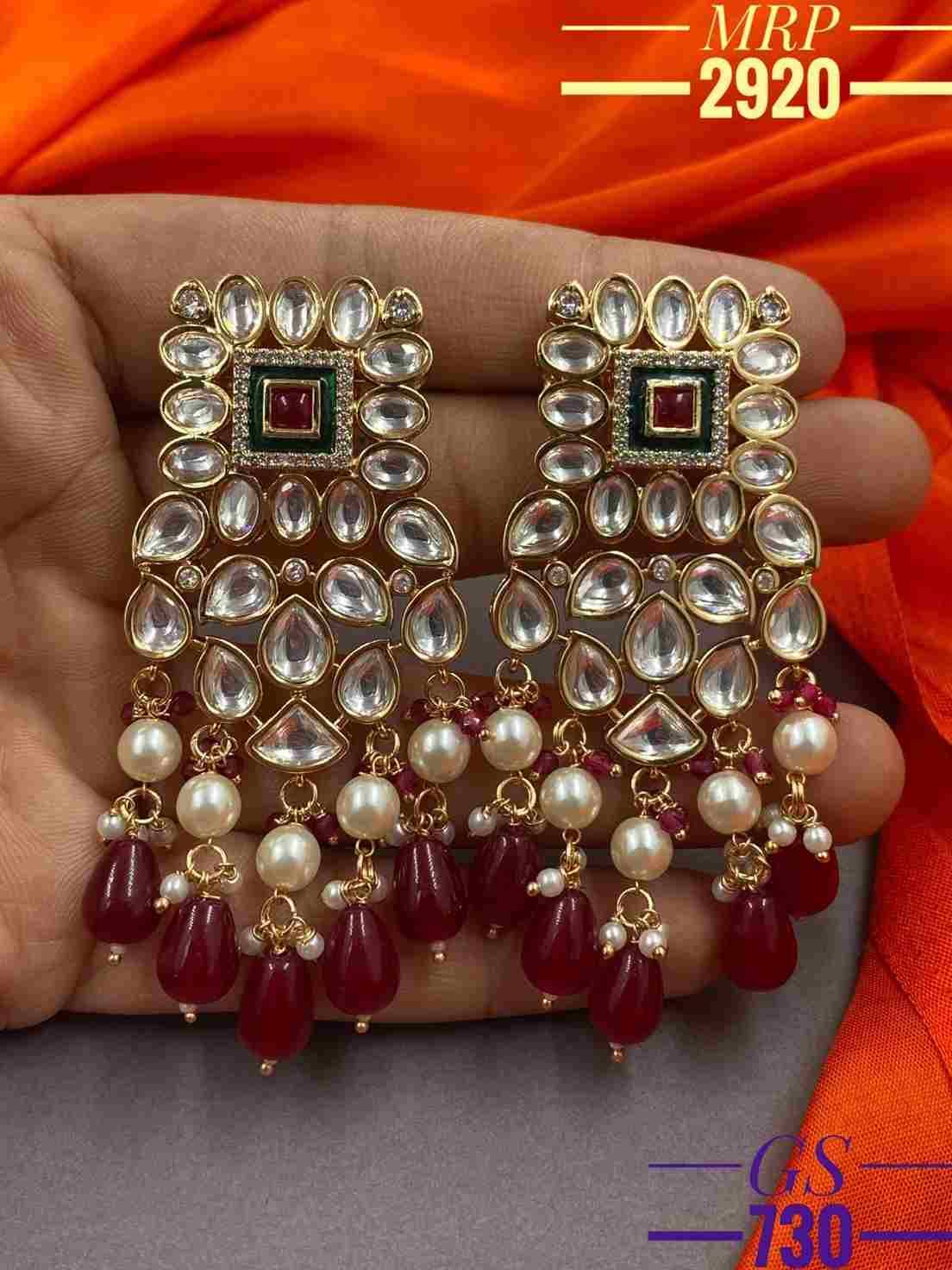 Gs-730 By Fashid Wholesale 01 To 05 Series Traditional Artificial Jewellery For Indian Attire At Exclusive Range.