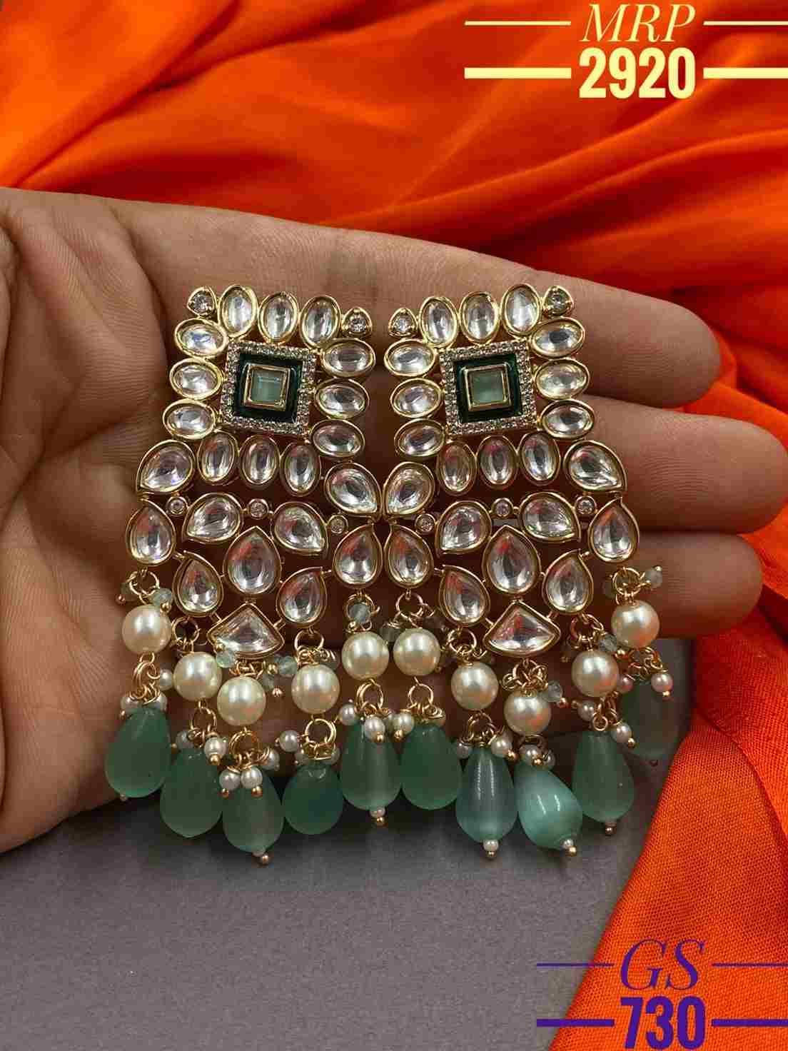 Gs-730 By Fashid Wholesale 01 To 05 Series Traditional Artificial Jewellery For Indian Attire At Exclusive Range.