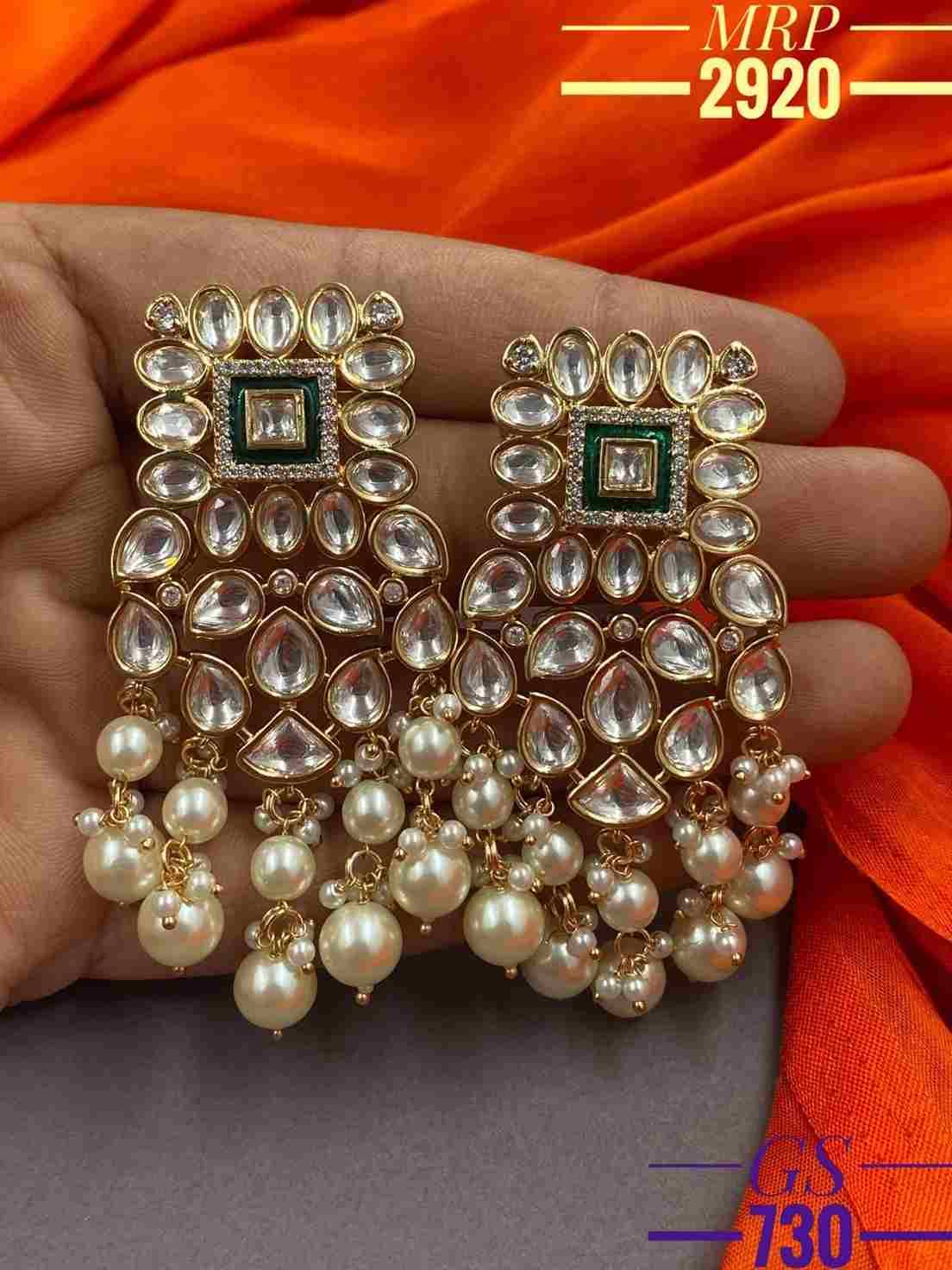 Gs-730 By Fashid Wholesale 01 To 05 Series Traditional Artificial Jewellery For Indian Attire At Exclusive Range.