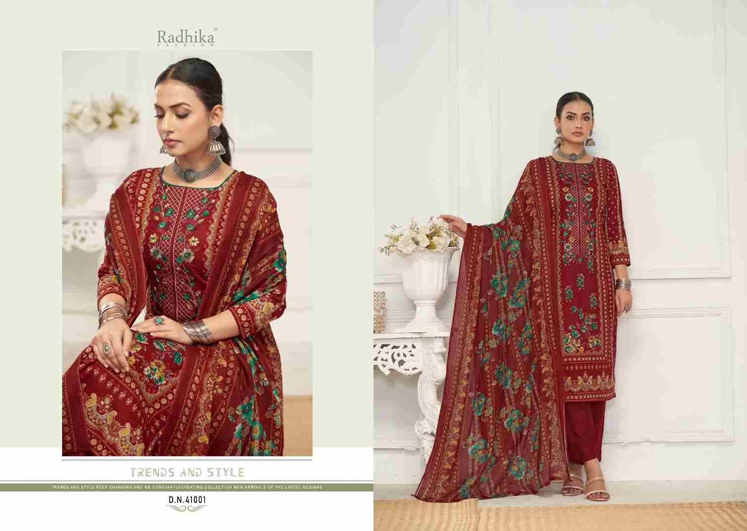 Dilbagh By Azara 41001 To 41004 Series Beautiful Festive Suits Stylish Fancy Colorful Casual Wear & Ethnic Wear Pure Lawn Cotton Dresses At Wholesale Price