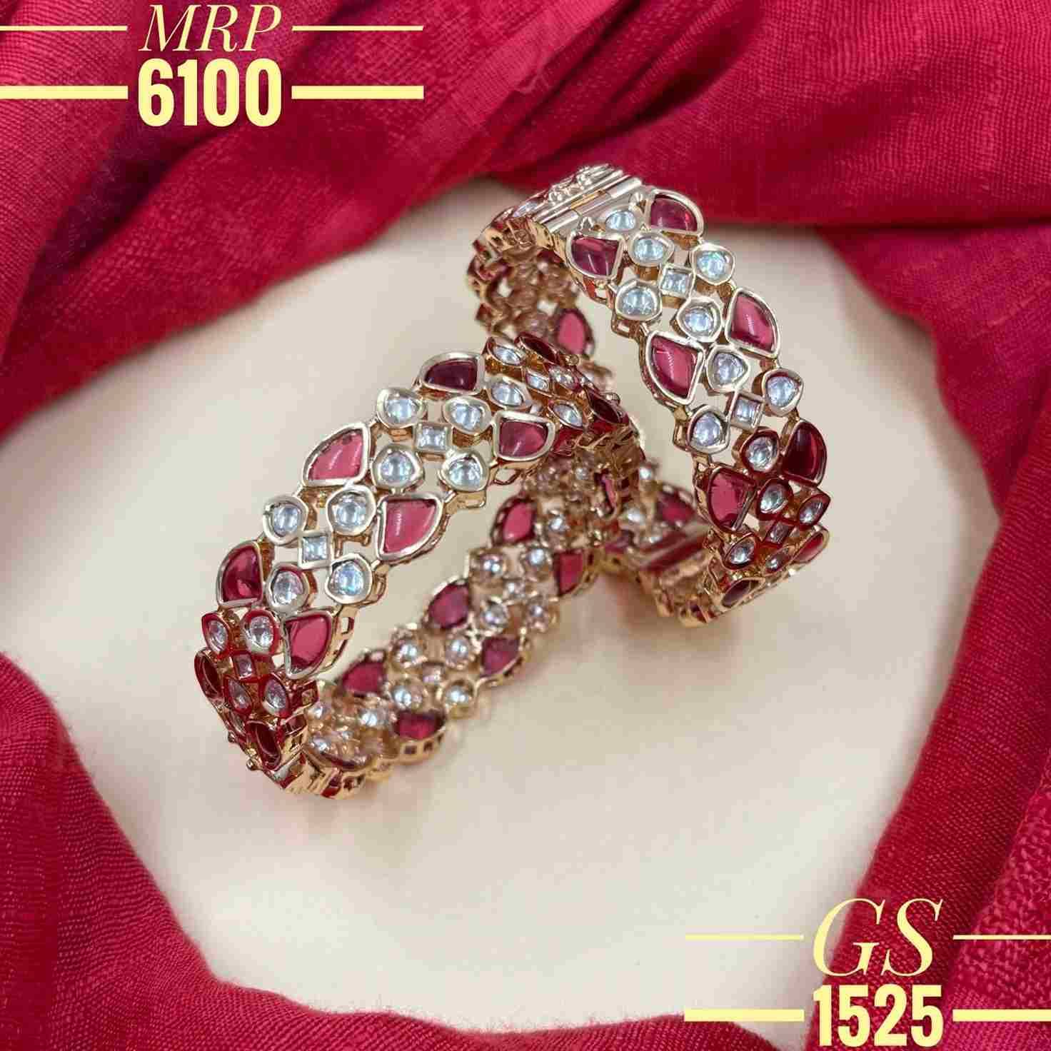 GS-1525 By Fashid Wholesale 01 To 02 Series Traditional Artificial Jewellery For Indian Attire At Exclusive Range.