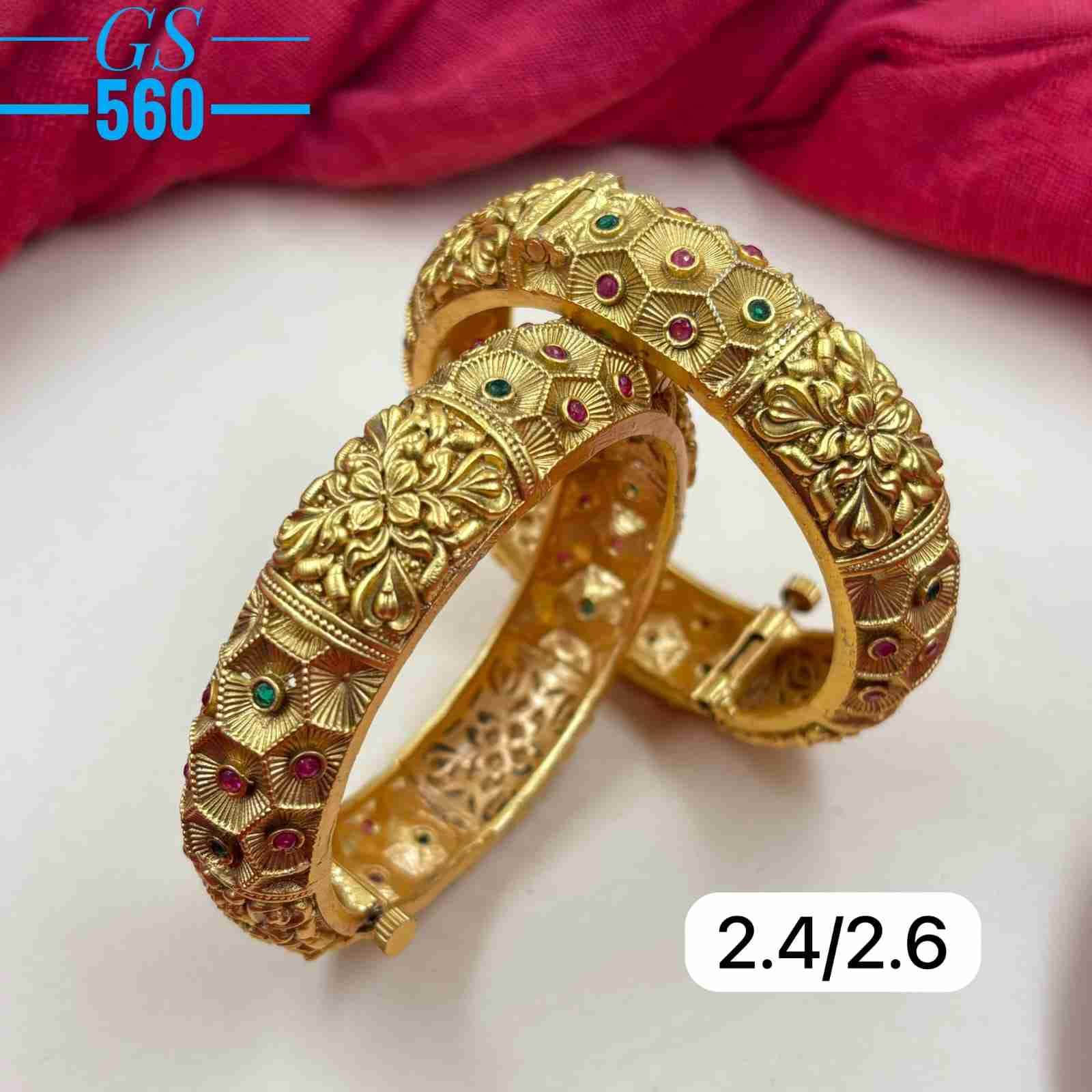 GS-560 By Fashid Wholesale 01 To 07 Series Traditional Artificial Jewellery For Indian Attire At Exclusive Range.