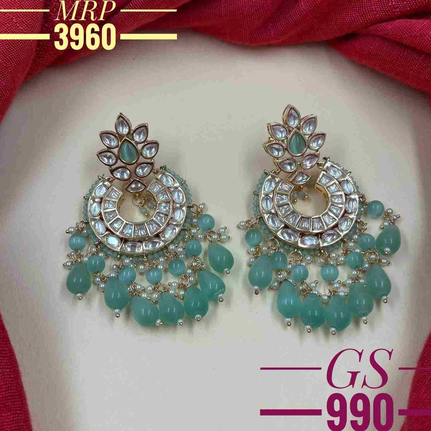 GS-990 By Fashid Wholesale 01 To 03 Series Traditional Artificial Jewellery For Indian Attire At Exclusive Range.