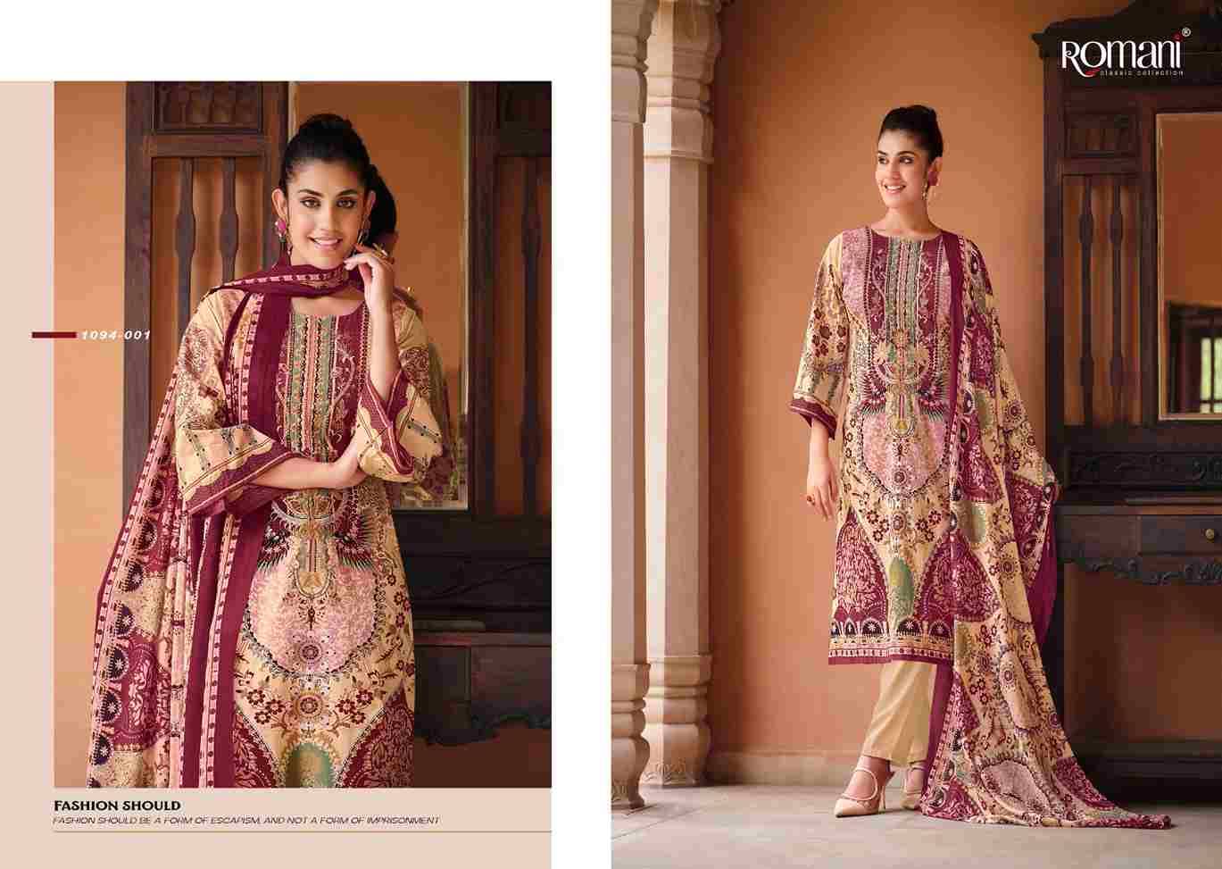 Aarzu Vol-11 By Romani 1094-001 To 1094-008 Series Beautiful Festive Suits Stylish Fancy Colorful Casual Wear & Ethnic Wear Soft Cotton Print Dresses At Wholesale Price