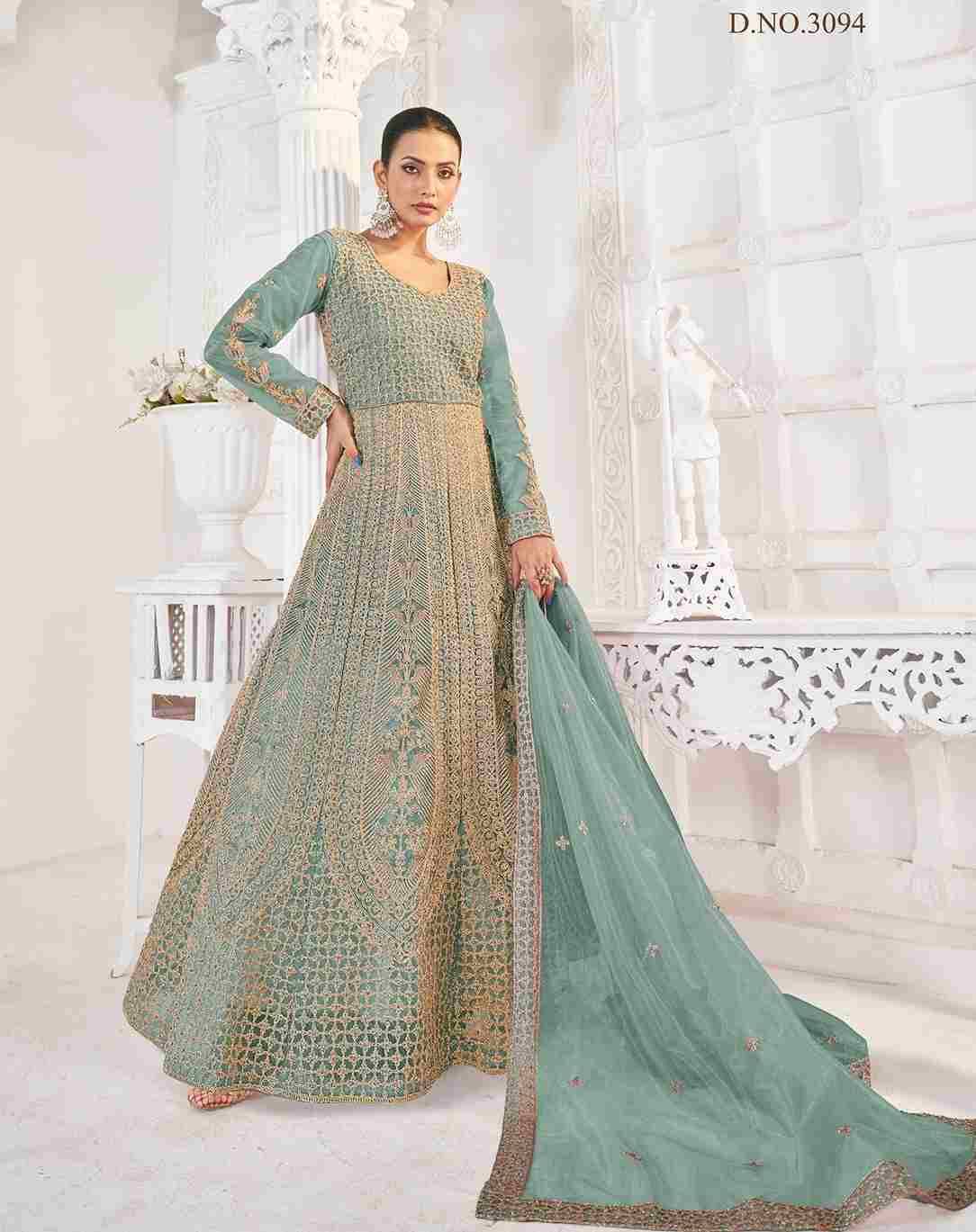 Ibadat By Fashid Wholesale 3092 To 3094 Series Designer Stylish Fancy Colorful Beautiful Party Wear & Ethnic Wear Collection Pure Net Gown With Bottom At Wholesale Price