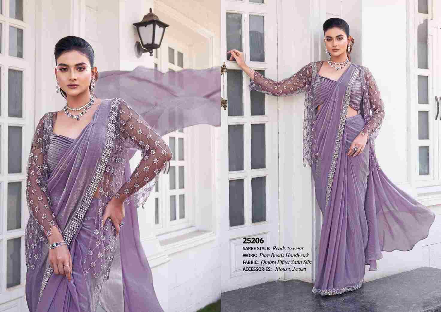 Opehlia By Nimayaa 25200 To 25206 Series Indian Traditional Wear Collection Beautiful Stylish Fancy Colorful Party Wear & Occasional Wear Satin Silk Sarees At Wholesale Price