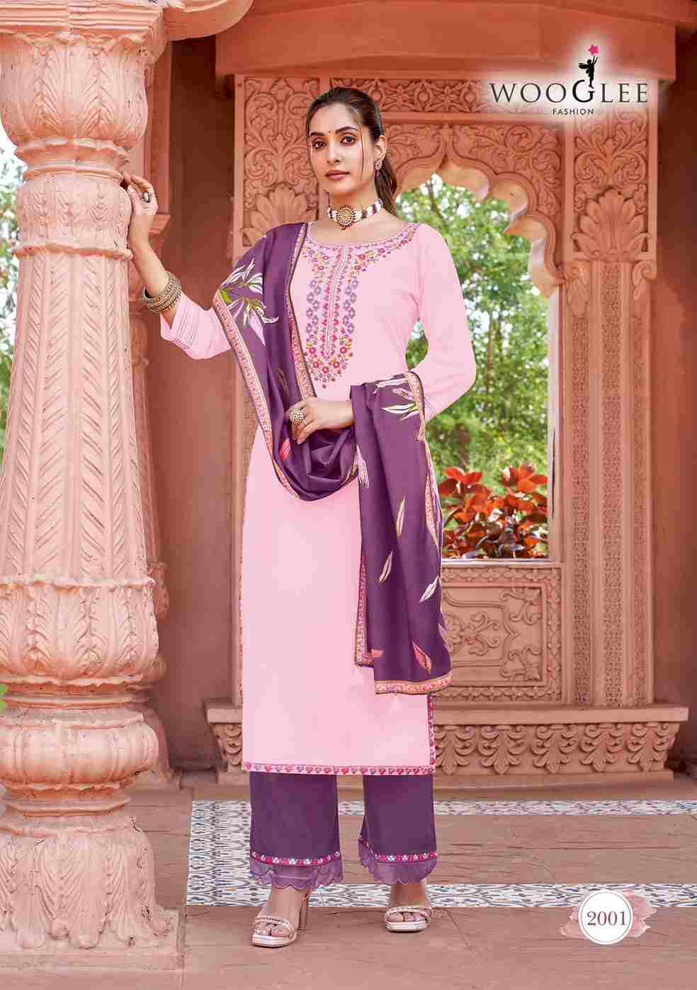 Miraan By Wooglee 2001 To 2006 Series Beautiful Stylish Festive Suits Fancy Colorful Casual Wear & Ethnic Wear & Ready To Wear Heavy Rayon Dresses At Wholesale Price