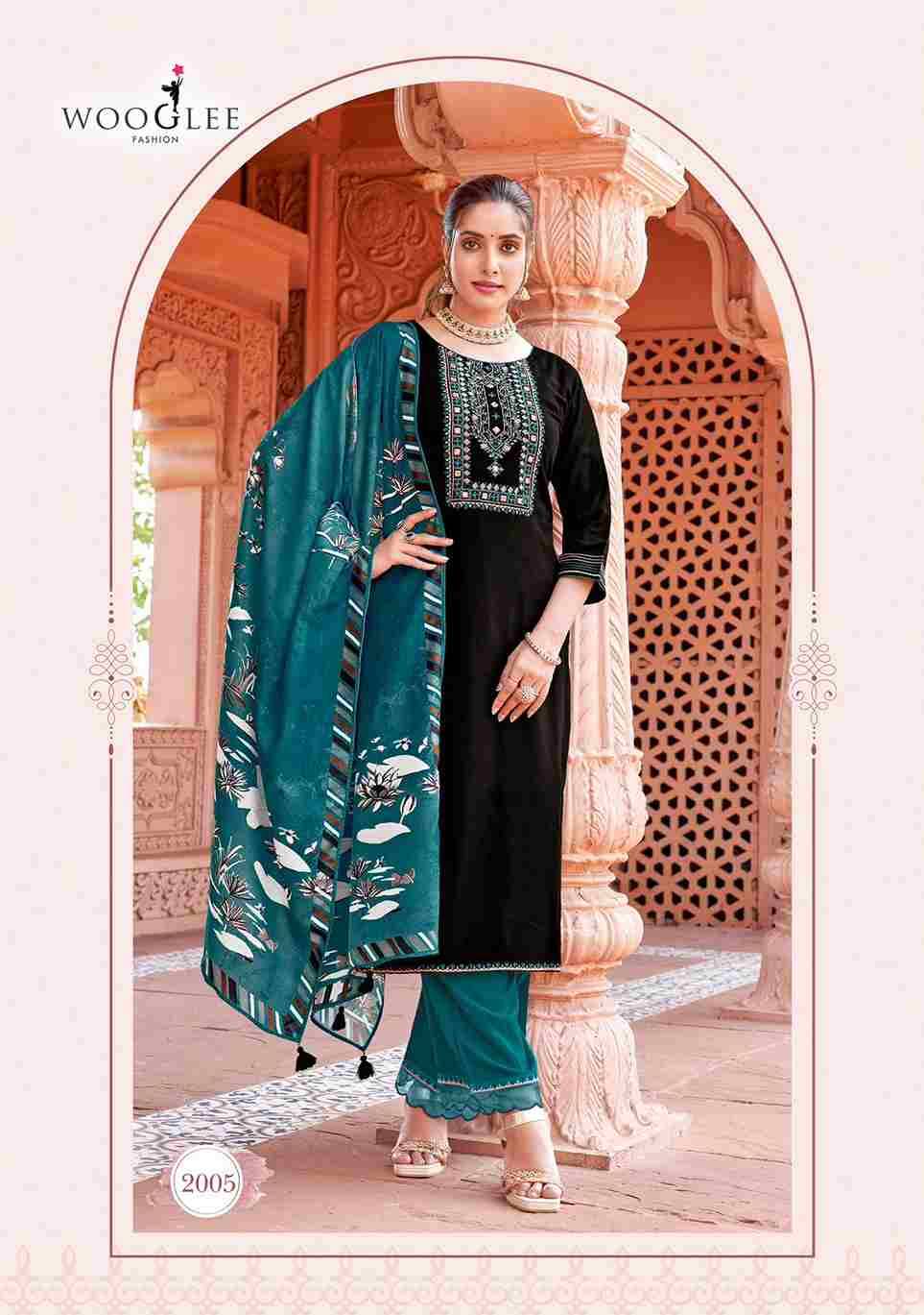 Miraan By Wooglee 2001 To 2006 Series Beautiful Stylish Festive Suits Fancy Colorful Casual Wear & Ethnic Wear & Ready To Wear Heavy Rayon Dresses At Wholesale Price