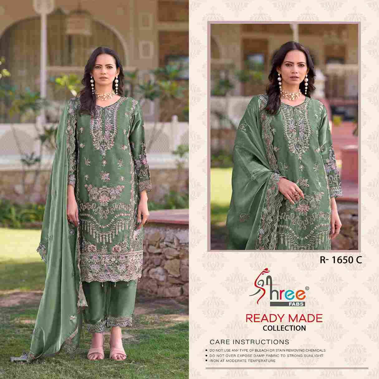 Shree Fabs Hit Design R-1650 Colours By Shree Fabs R-1650-A To R-1650-D Series Beautiful Pakistani Suits Stylish Fancy Colorful Party Wear & Occasional Wear Jimmy Choo Embroidered Dresses At Wholesale Price