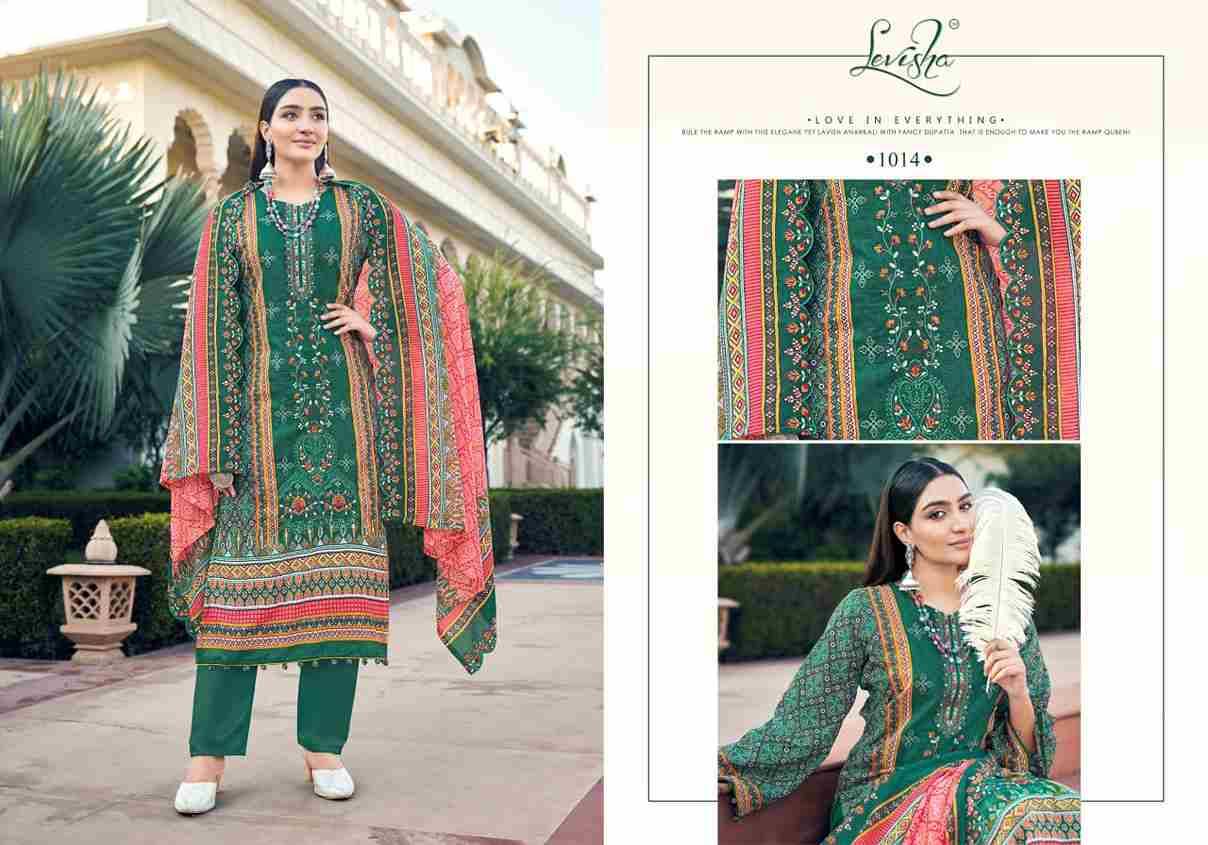 Madhubala By Levisha 1013 To 1020 Series Festive Suits Beautiful Fancy Colorful Stylish Party Wear & Occasional Wear Cambric Lawn Cotton Dresses At Wholesale Price