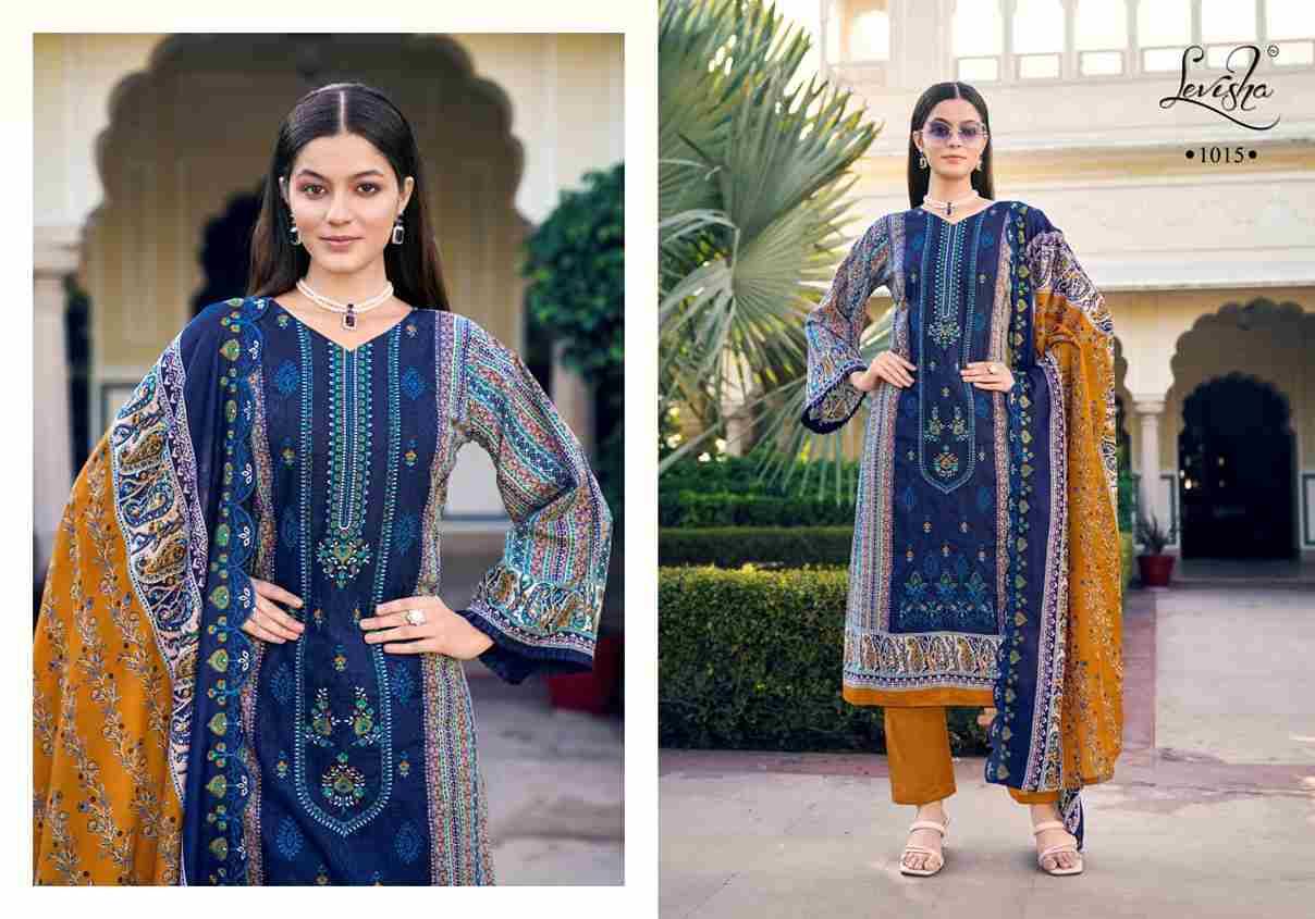 Madhubala By Levisha 1013 To 1020 Series Festive Suits Beautiful Fancy Colorful Stylish Party Wear & Occasional Wear Cambric Lawn Cotton Dresses At Wholesale Price