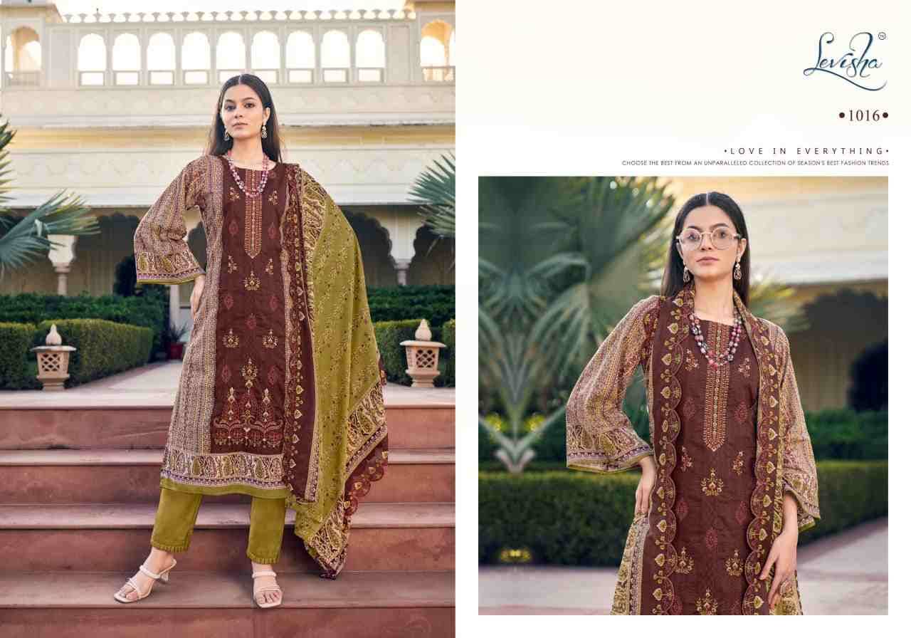 Madhubala By Levisha 1013 To 1020 Series Festive Suits Beautiful Fancy Colorful Stylish Party Wear & Occasional Wear Cambric Lawn Cotton Dresses At Wholesale Price