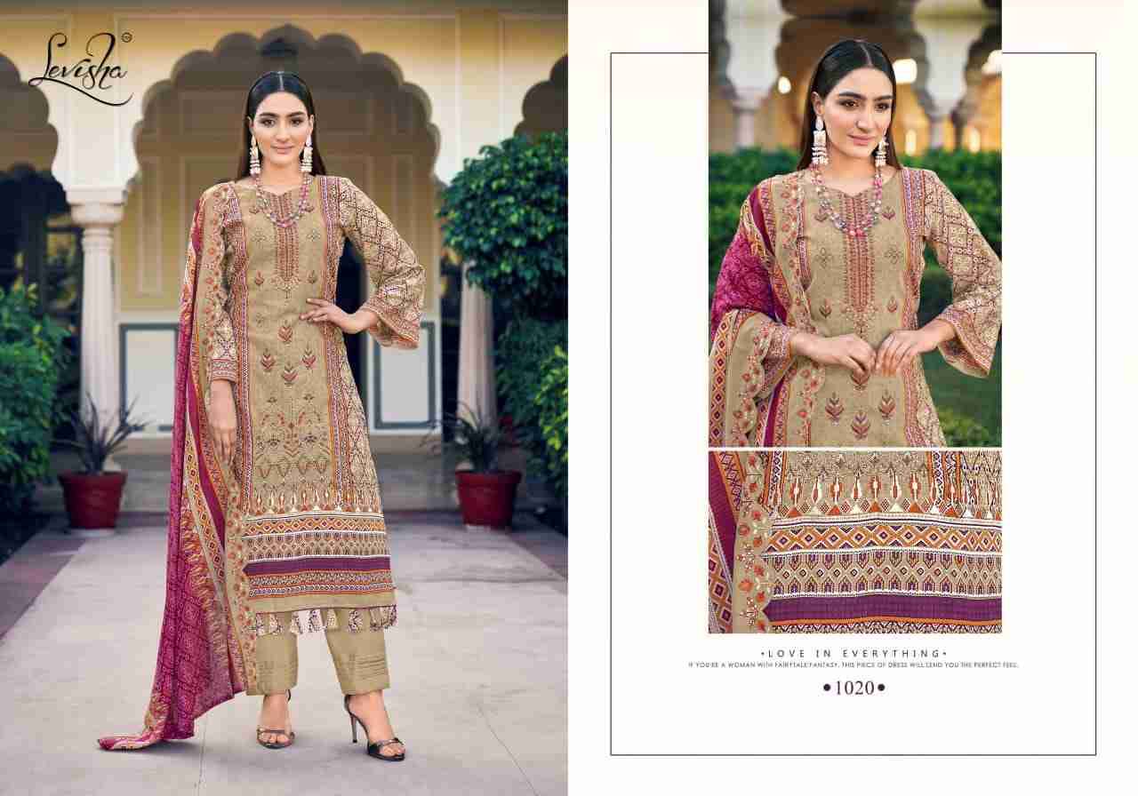 Madhubala By Levisha 1013 To 1020 Series Festive Suits Beautiful Fancy Colorful Stylish Party Wear & Occasional Wear Cambric Lawn Cotton Dresses At Wholesale Price