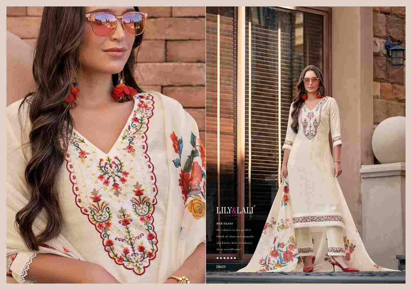 Srivalli Vol-2 By Lily And Lali 24601 To 24606 Series Beautiful Festive Suits Colorful Stylish Fancy Casual Wear & Ethnic Wear Viscose Silk Dresses At Wholesale Price