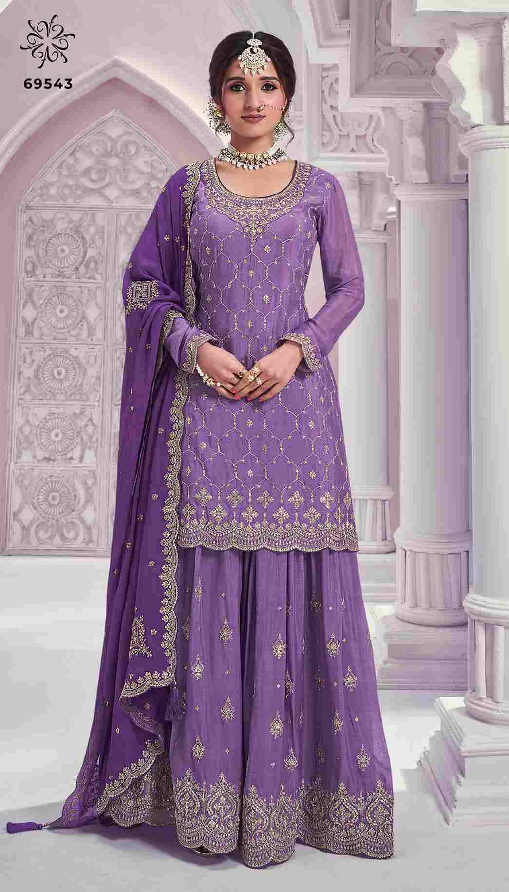 Rangrasiya Hit List By Vinay Fashion Beautiful Sharara Suits Colorful Stylish Fancy Casual Wear & Ethnic Wear Pure Chinnon Dresses At Wholesale Price