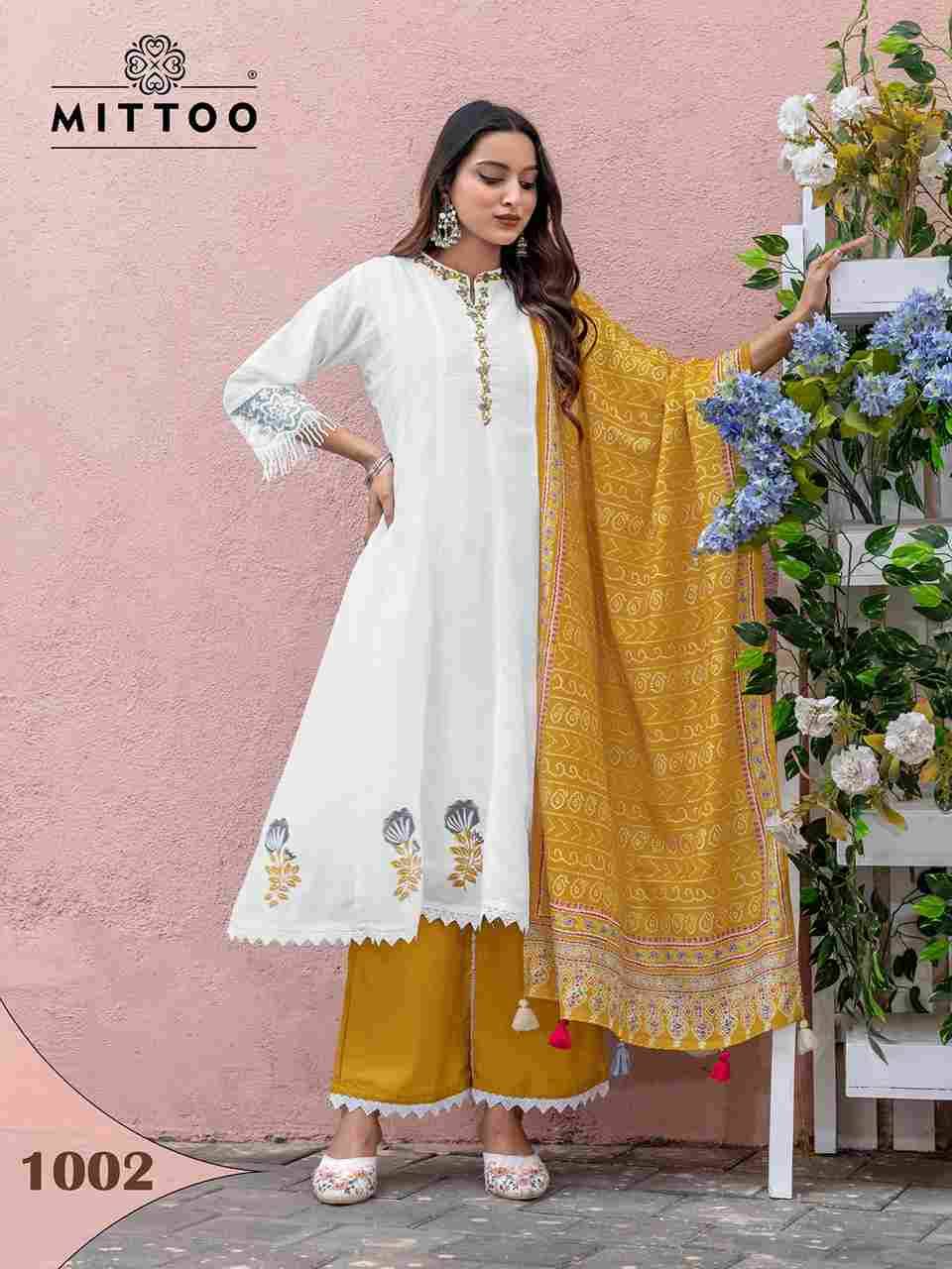 Baarati By Mittoo 1001 To 1004 Series Beautiful Festive Suits Colorful Stylish Fancy Casual Wear & Ethnic Wear Heavy Vichitra Dresses At Wholesale Price