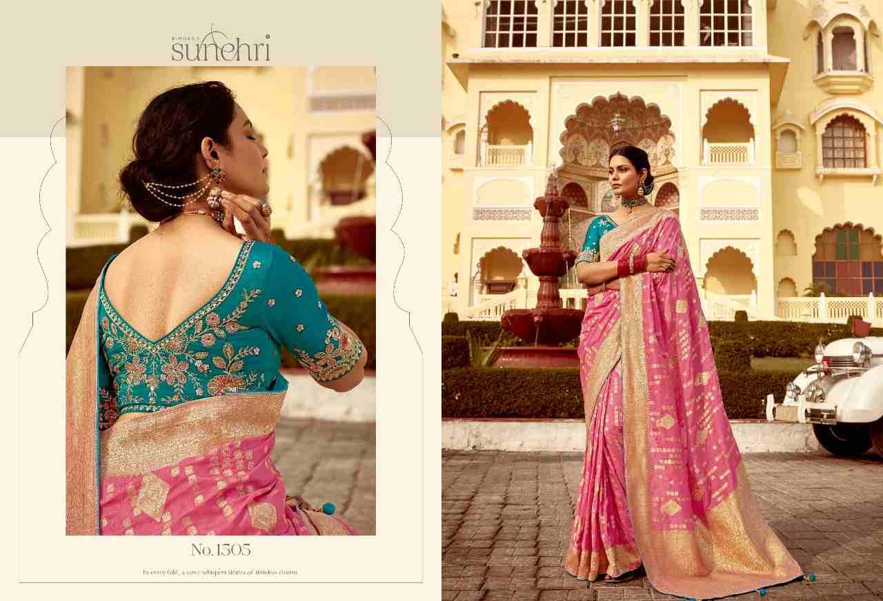 Rang Mahal By Kimora Fashion 1501 To 1511 Series Indian Traditional Wear Collection Beautiful Stylish Fancy Colorful Party Wear & Occasional Wear Fancy Sarees At Wholesale Price