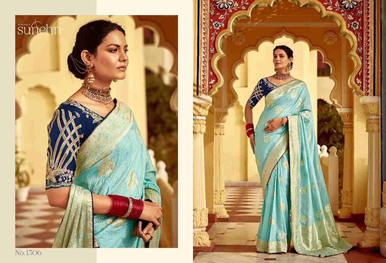 Rang Mahal By Kimora Fashion 1501 To 1511 Series Indian Traditional Wear Collection Beautiful Stylish Fancy Colorful Party Wear & Occasional Wear Fancy Sarees At Wholesale Price