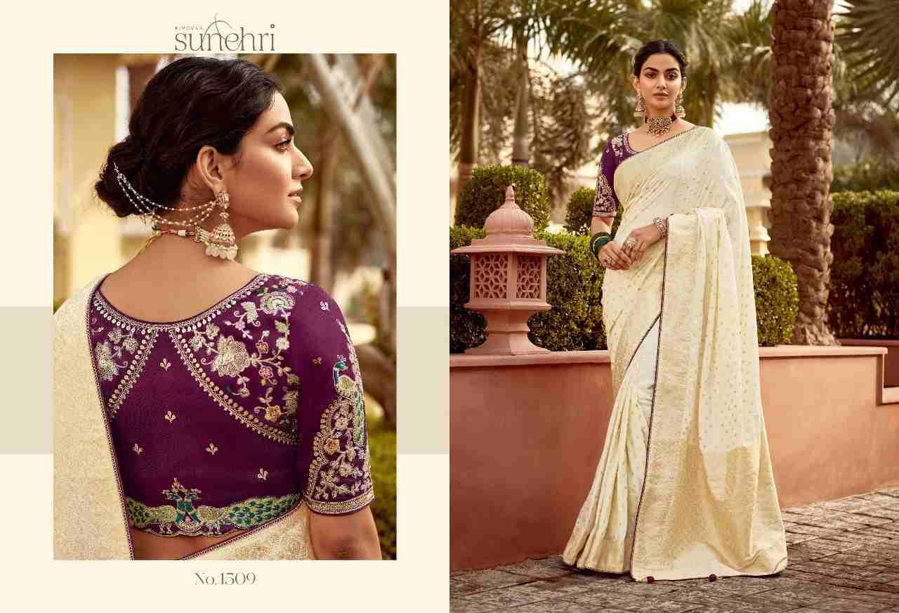 Rang Mahal By Kimora Fashion 1501 To 1511 Series Indian Traditional Wear Collection Beautiful Stylish Fancy Colorful Party Wear & Occasional Wear Fancy Sarees At Wholesale Price