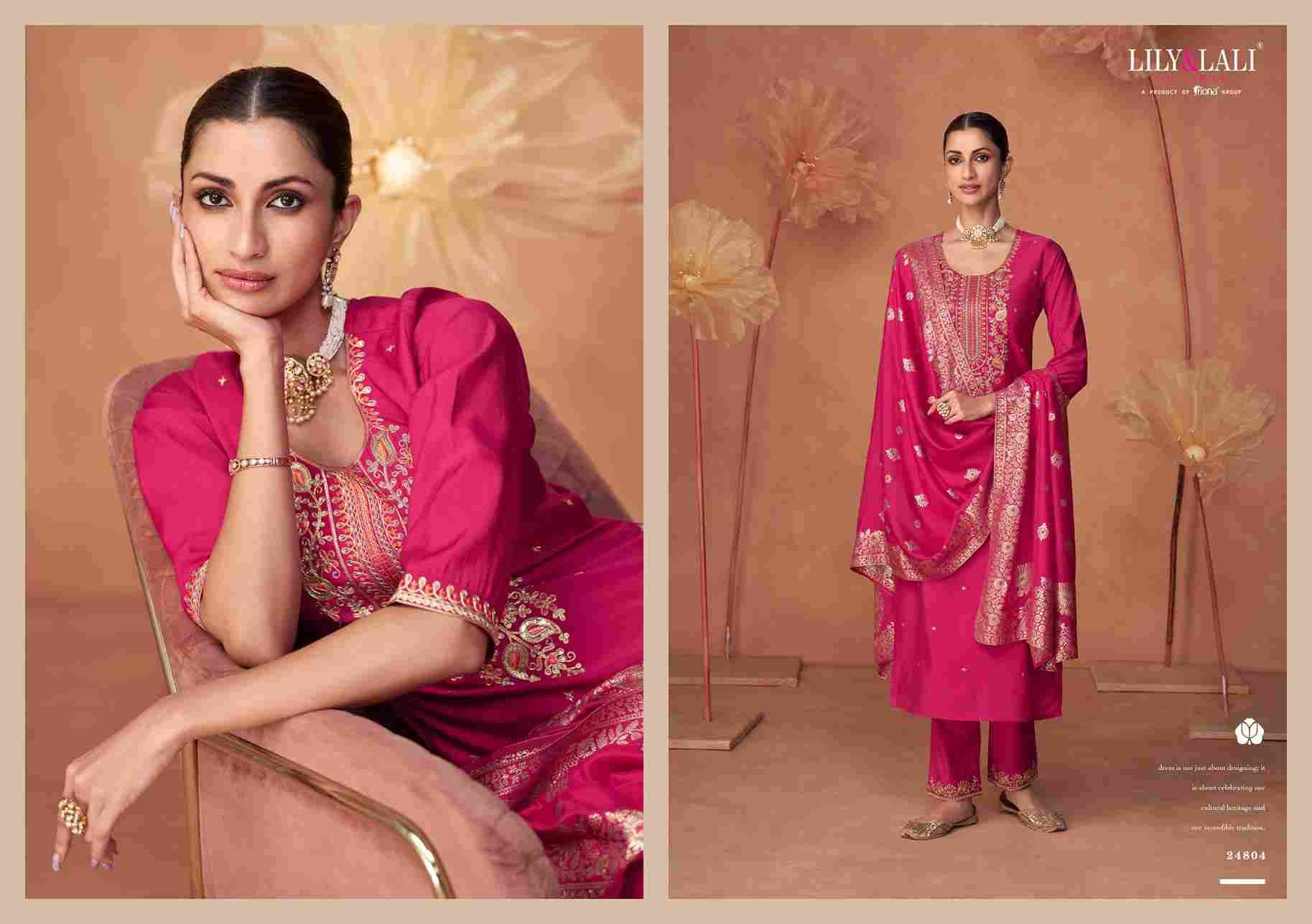 Shiny By Lily And Lali 24801 To 24806 Series Beautiful Festive Suits Colorful Stylish Fancy Casual Wear & Ethnic Wear Viscose Cotton Dresses At Wholesale Price