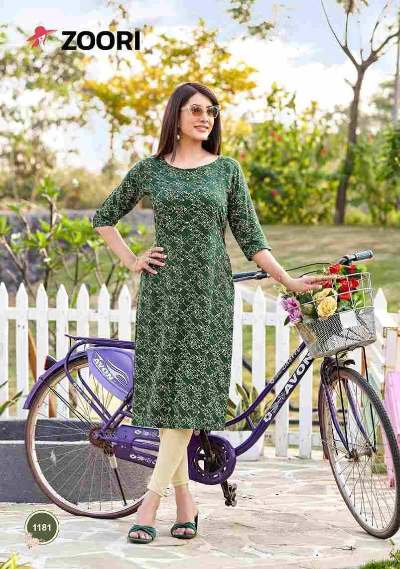 Akshara Vol-30 By Zoori 1176 To 1181 Series Designer Stylish Fancy Colorful Beautiful Party Wear & Ethnic Wear Collection Rayon Print Kurtis At Wholesale Price