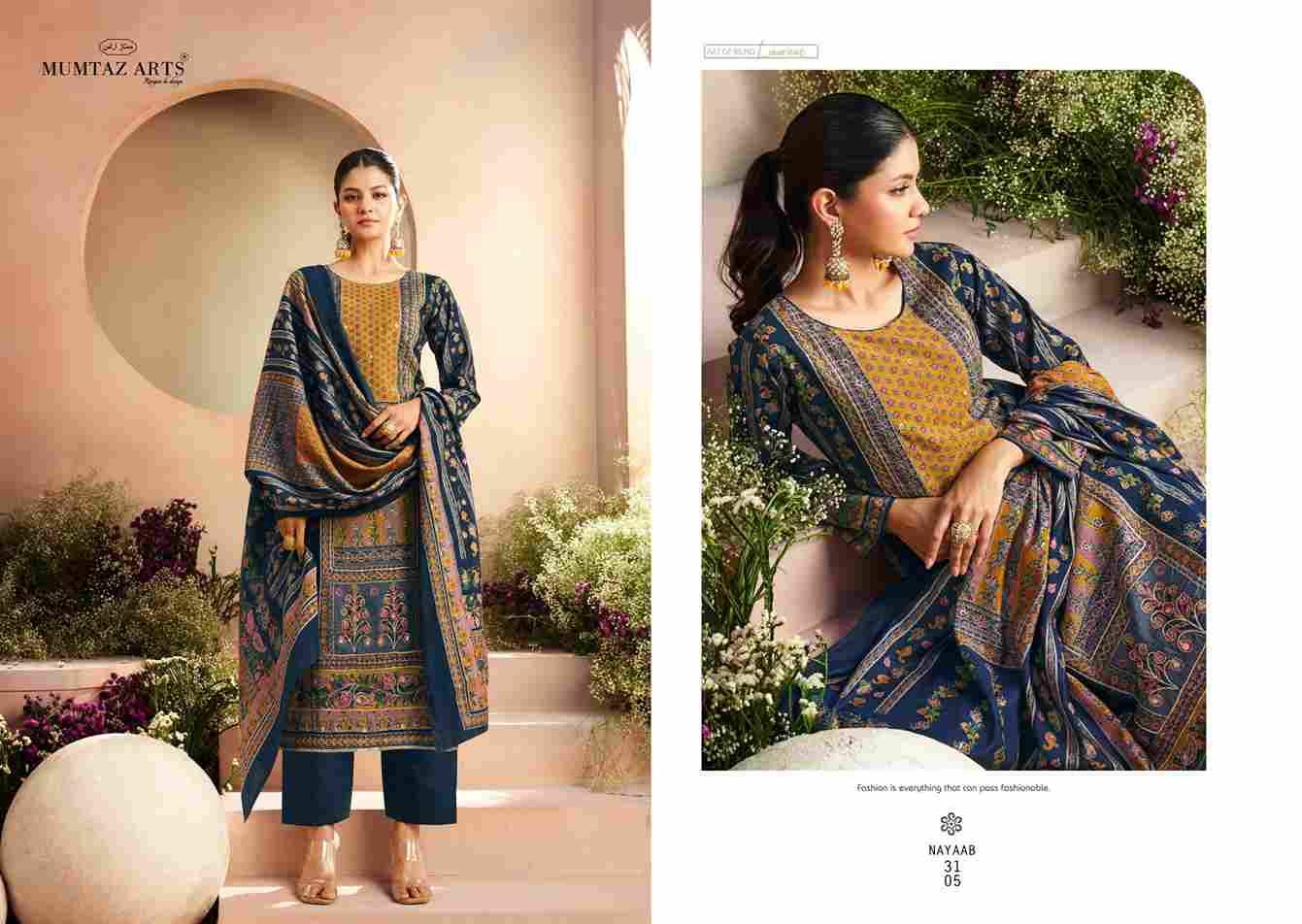 Nayaab Vol-4 By Mumtaz Arts 3101 To 3106 Series Beautiful Festive Suits Colorful Stylish Fancy Casual Wear & Ethnic Wear Viscose Muslin Print Dresses At Wholesale Price