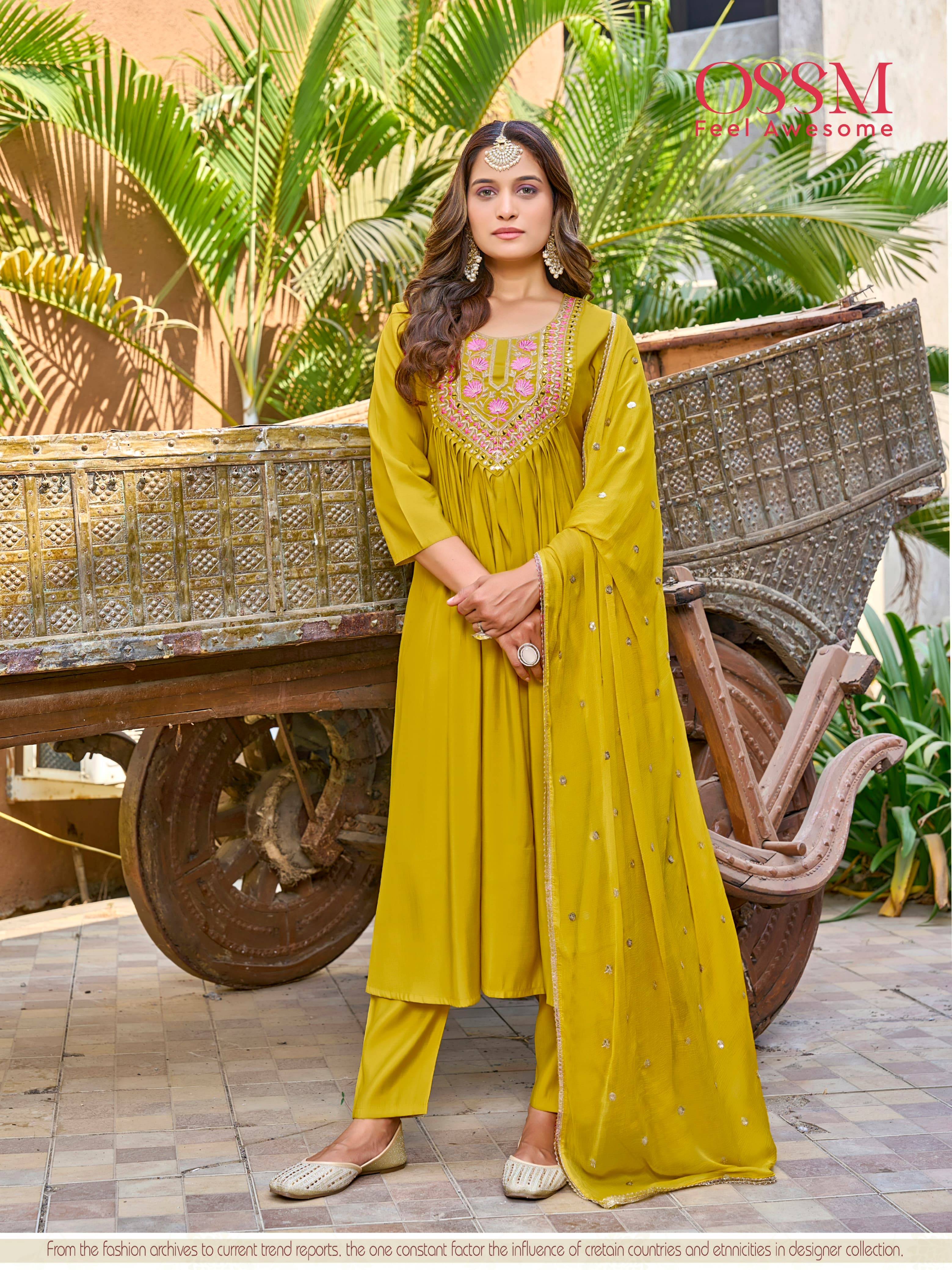 Rutbaa By Ossm 1001 To 1006 Series Beautiful Stylish Festive Suits Fancy Colorful Casual Wear & Ethnic Wear & Ready To Wear Pure Viscose Silk Dresses At Wholesale Price