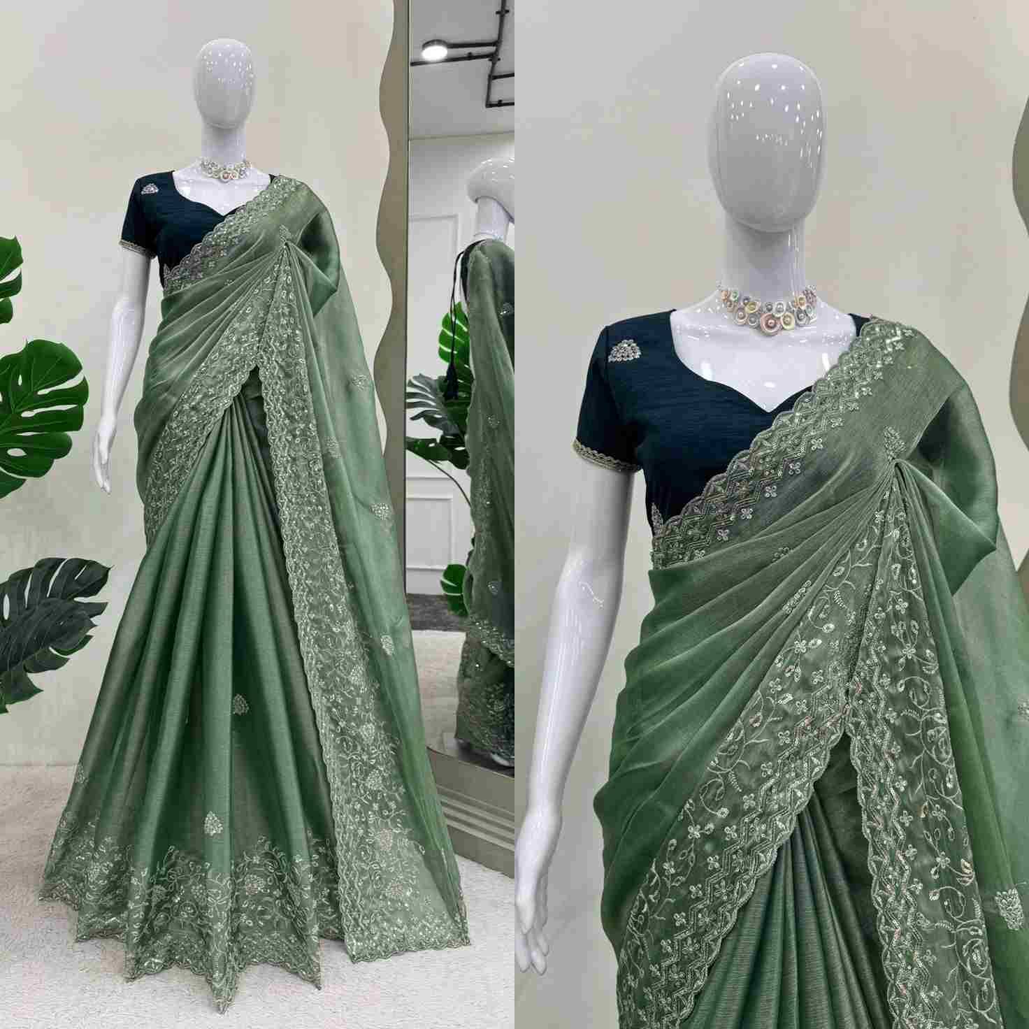 K-566 By Fashid Wholesale 01 To 02 Series Indian Traditional Wear Collection Beautiful Stylish Fancy Colorful Party Wear & Occasional Wear Burberry Silk Sarees At Wholesale Price