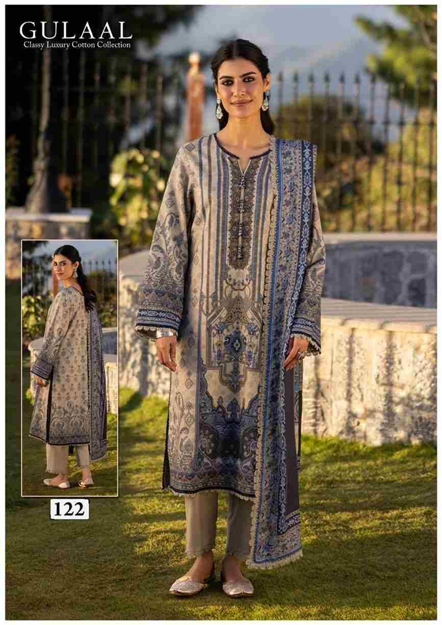 Gulaal Vol-13 By Fashid Wholesale 121 To 130 Series Beautiful Festive Suits Stylish Fancy Colorful Casual Wear & Ethnic Wear Pure Cotton Print Dresses At Wholesale Price