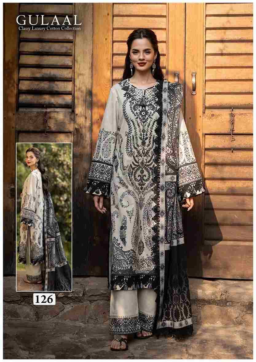 Gulaal Vol-13 By Fashid Wholesale 121 To 130 Series Beautiful Festive Suits Stylish Fancy Colorful Casual Wear & Ethnic Wear Pure Cotton Print Dresses At Wholesale Price