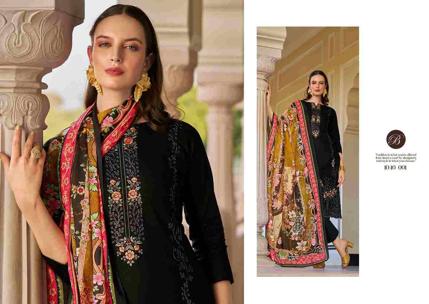 Zarqash Vol-3 By Belliza 1040-001 To 1040-006 Series Beautiful Festive Suits Stylish Fancy Colorful Casual Wear & Ethnic Wear Pure Jam Print Dresses At Wholesale Price