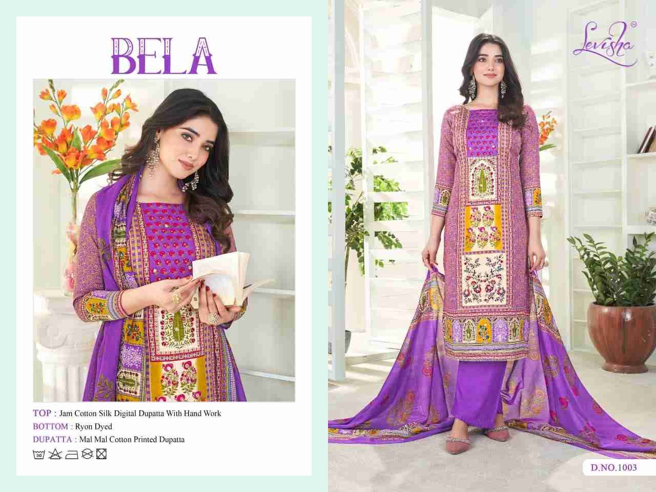 Bela By Levisha 1001 To 1004 Series Festive Suits Beautiful Fancy Colorful Stylish Party Wear & Occasional Wear Jam Cotton Silk Dresses At Wholesale Price