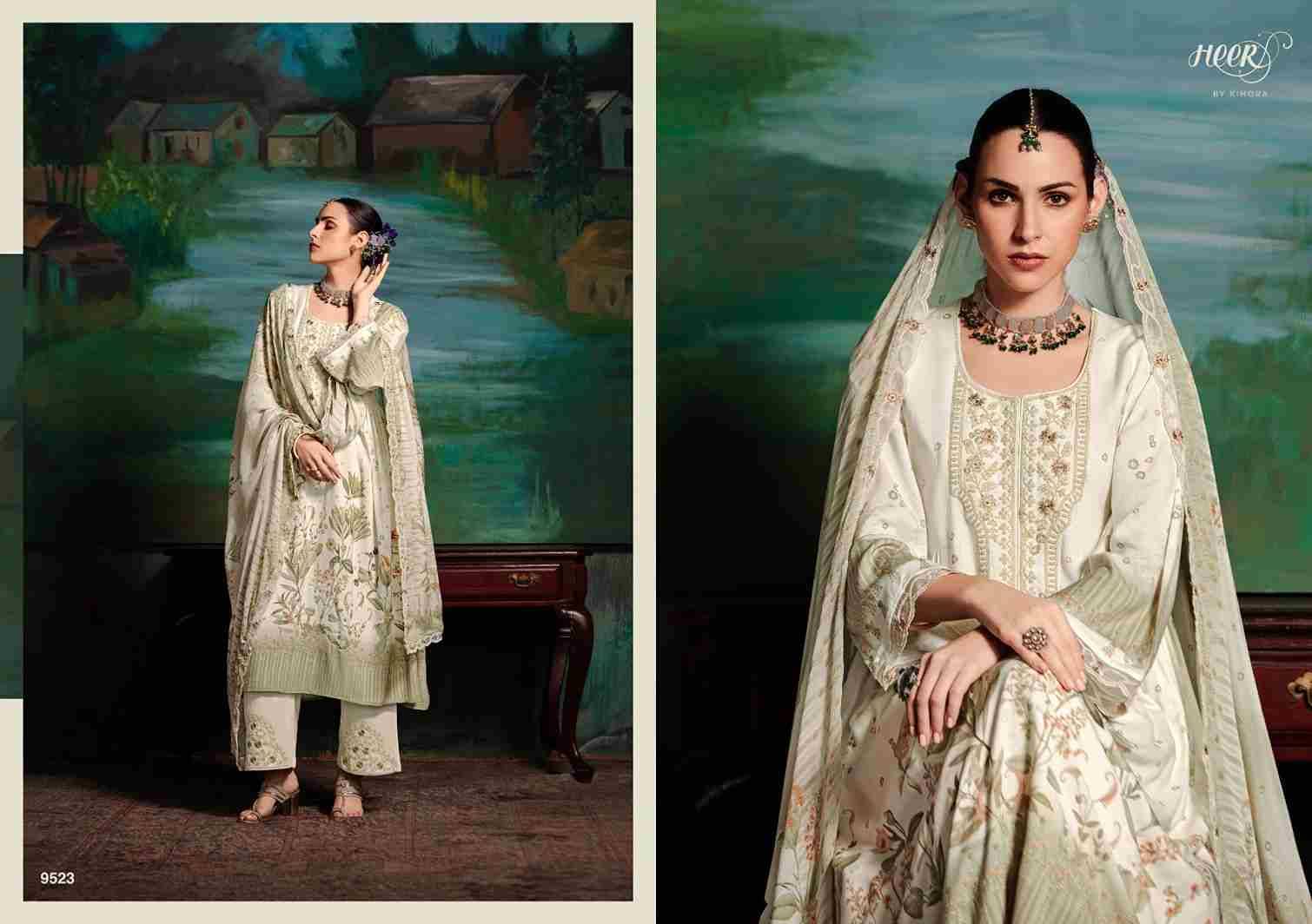 Shehzaadi By Kimora Fashion 9521 To 9526 Series Designer Festive Suits Collection Beautiful Stylish Fancy Colorful Party Wear & Occasional Wear Pure Muslin Dresses At Wholesale Price