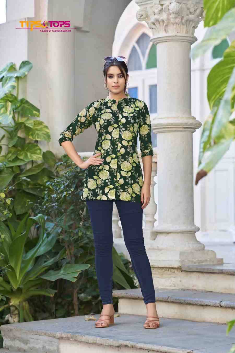 Cotton Shorties Vol-6 By Tips And Tops 1001 To 1006 Series Designer Stylish Fancy Colorful Beautiful Party Wear & Ethnic Wear Collection Premium Cotton Tops At Wholesale Price