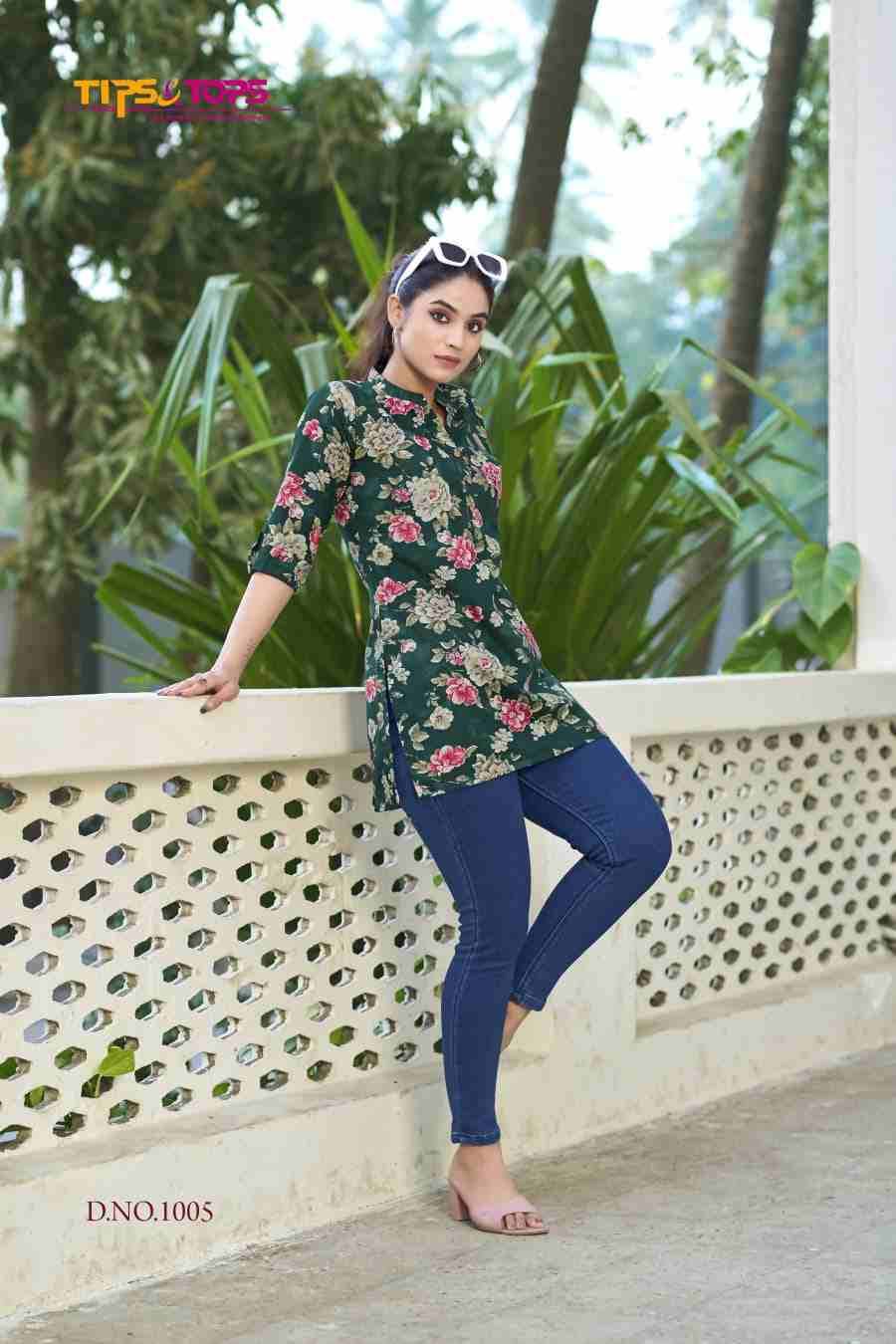 Cotton Shorties Vol-6 By Tips And Tops 1001 To 1006 Series Designer Stylish Fancy Colorful Beautiful Party Wear & Ethnic Wear Collection Premium Cotton Tops At Wholesale Price