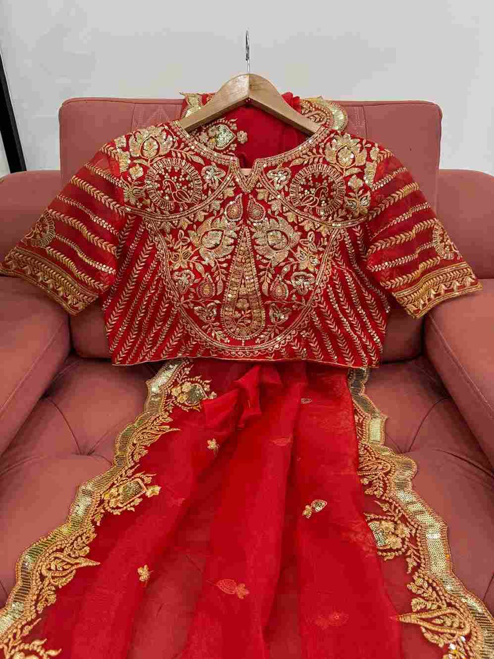 K-568 By Fashid Wholesale Indian Traditional Wear Collection Beautiful Stylish Fancy Colorful Party Wear & Occasional Wear Organza Silk Sarees At Wholesale Price